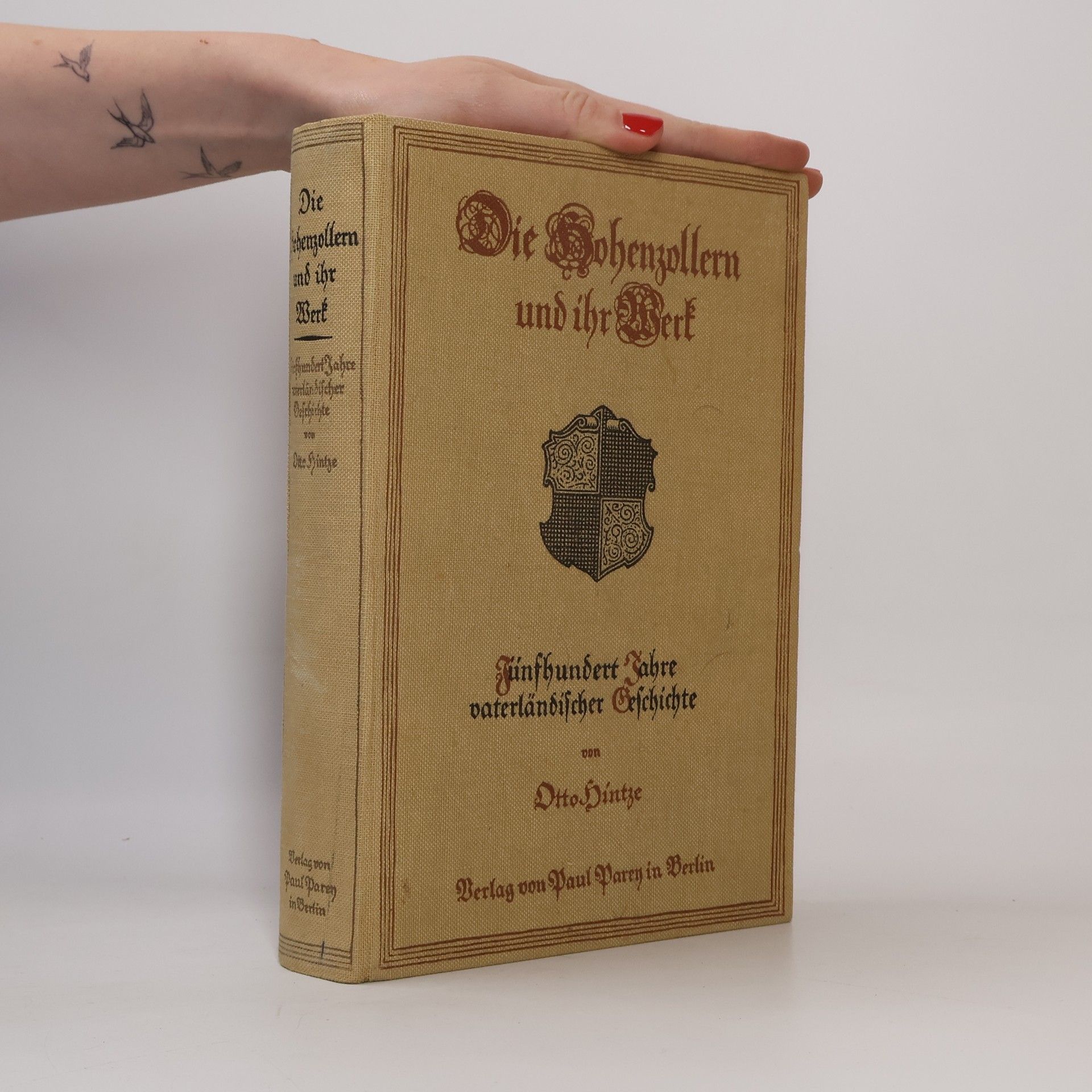 Otto Hintze Die Hohenzollern und Ihr Werk