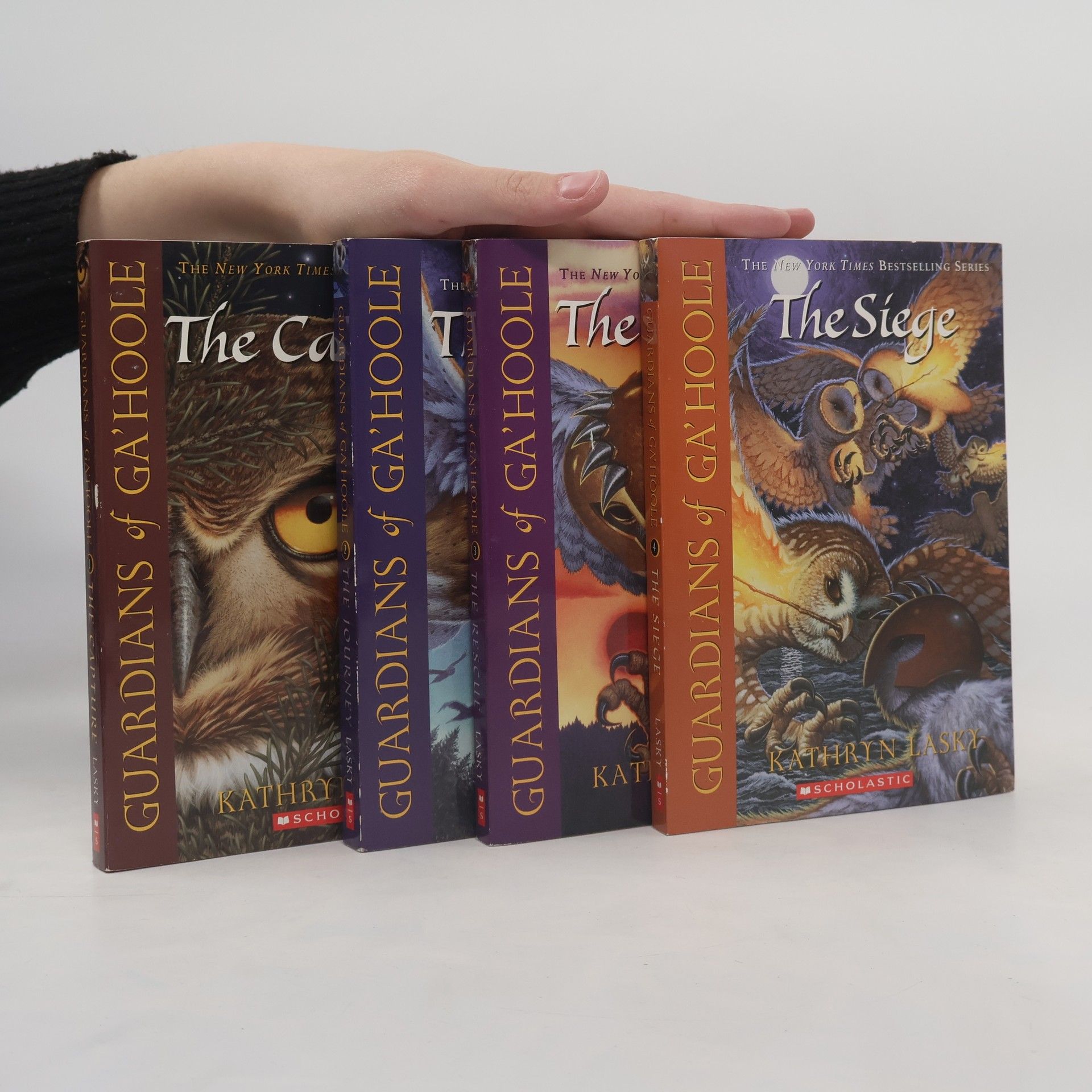 Kathryn Lasky Guardians of Ga'Hoole. Boxed set, books 1-4