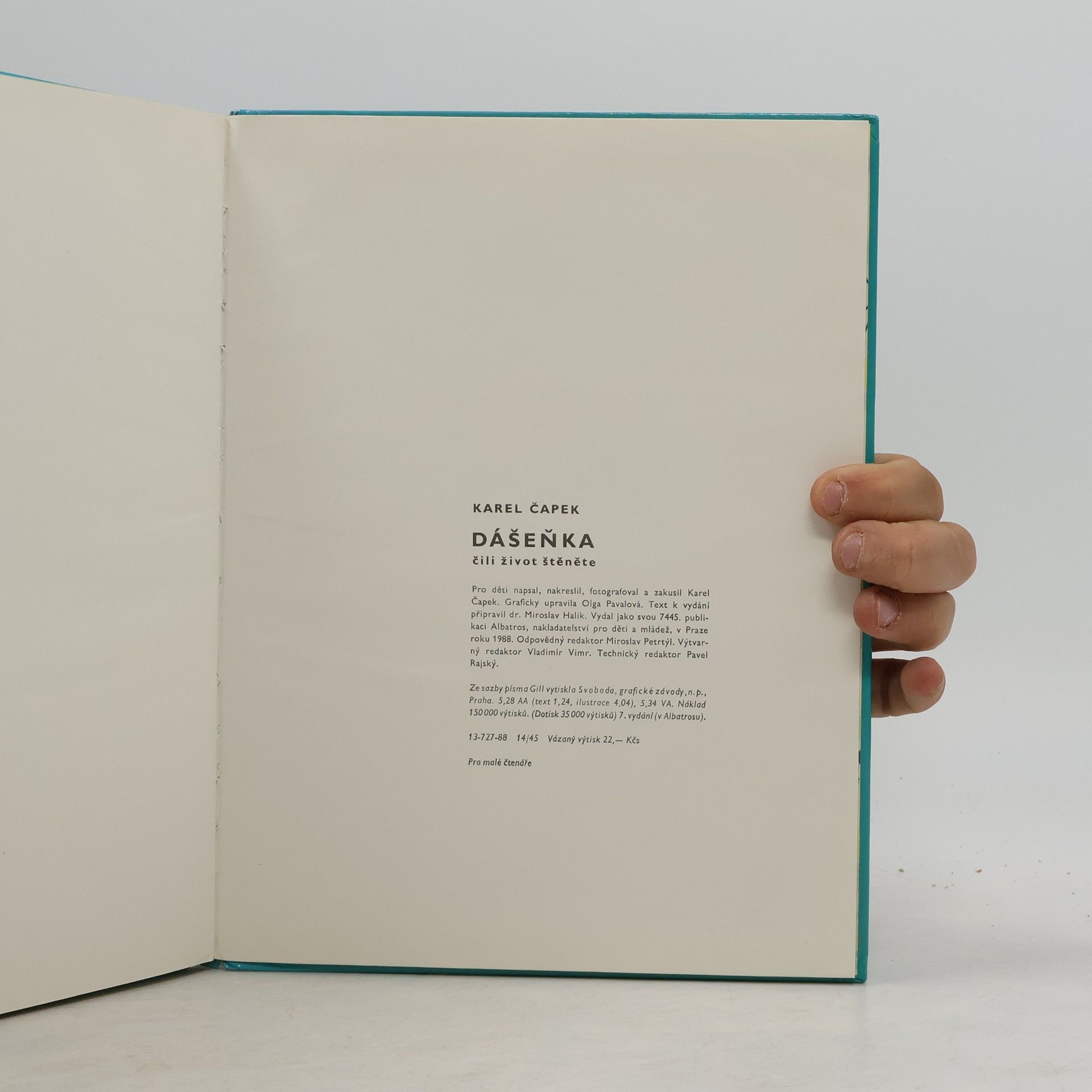Karel Čapek Dášeňka čili život štěněte