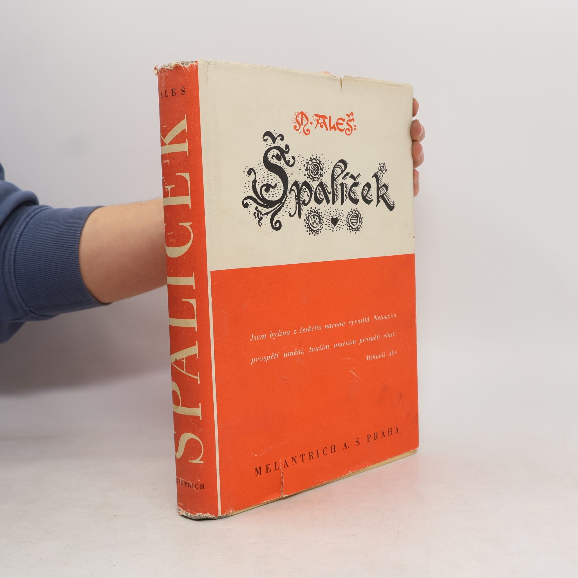 Mikoláš Aleš Špalíček 305 Alšových ilustrací národních písní a říkadel