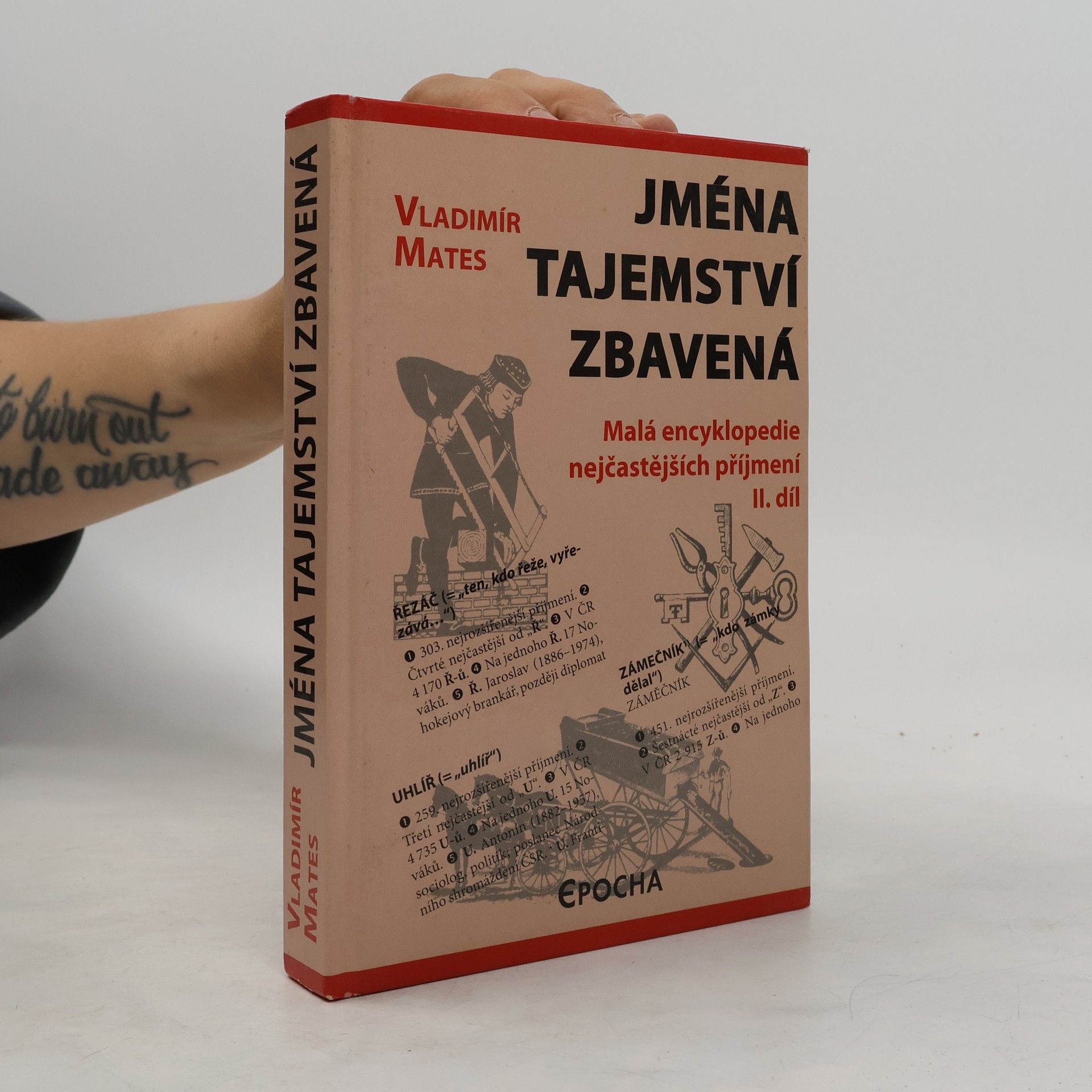 Vladimír Mates Jména tajemství zbavená. Malá encyklopedie nejčastějších příjmení II. díl