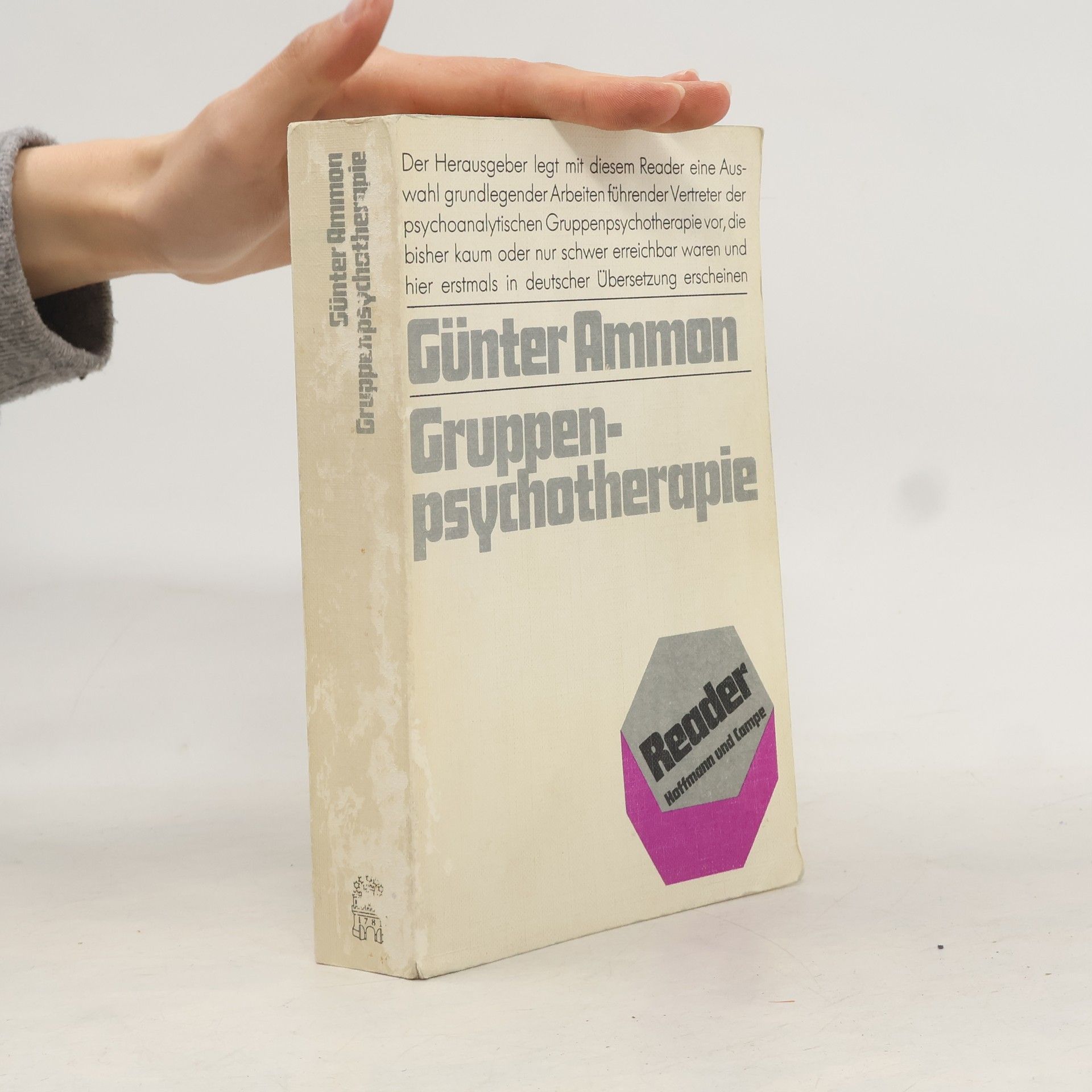Günter Ammon Gruppenpsychotherapie