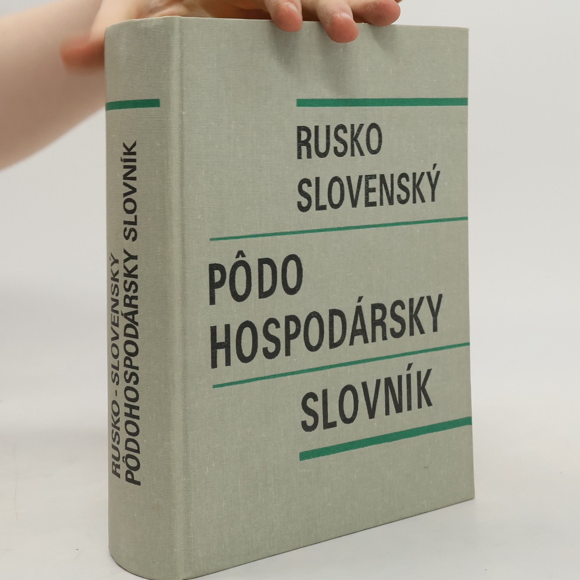 Michal Soták Rusko-slovenský pôdohospodársky slovník