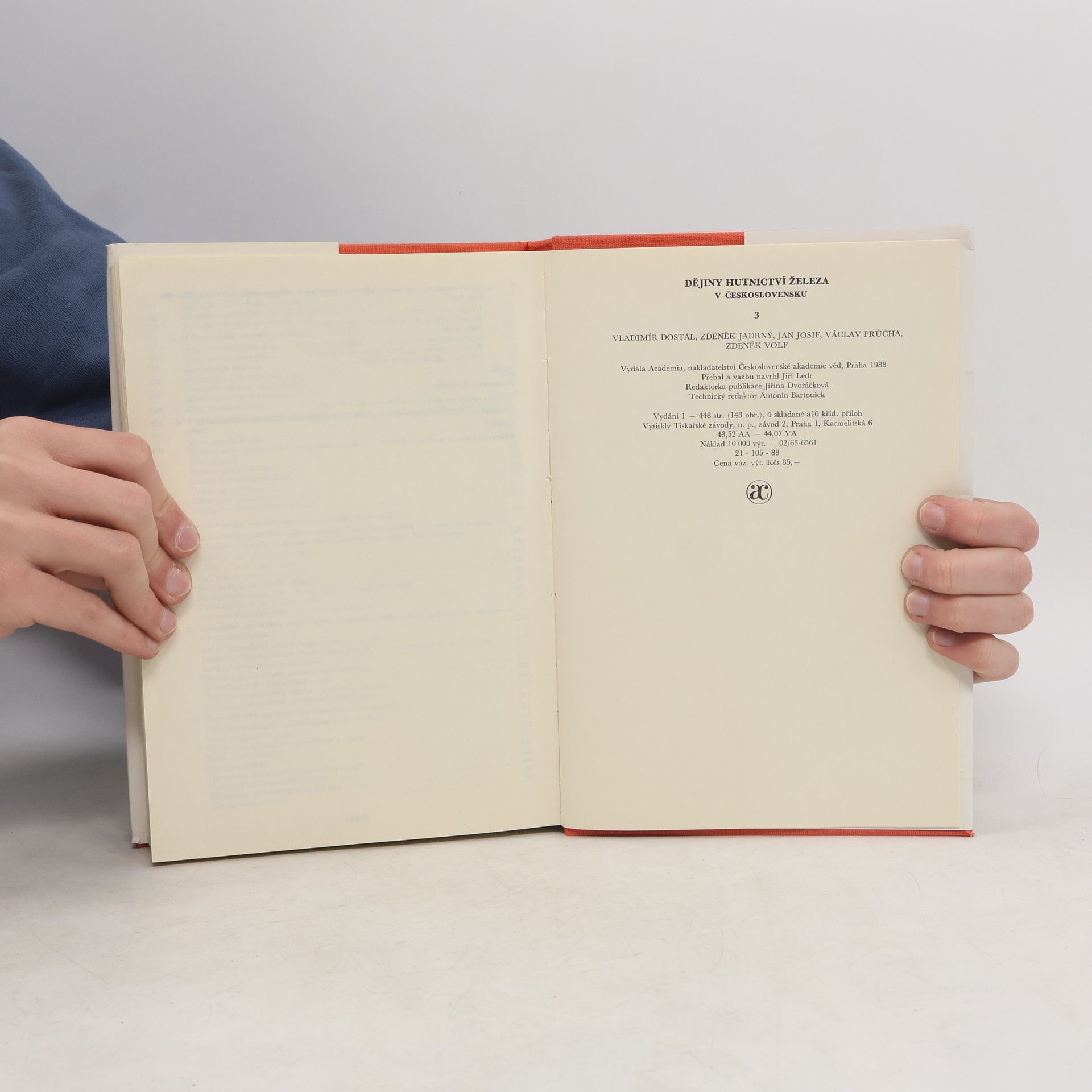 Various authors Dějiny hutnictví železa v Československu 3