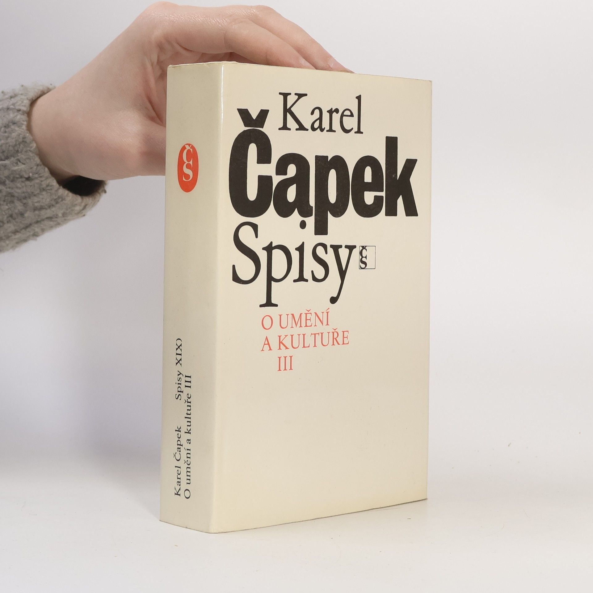 Karel Čapek Spisy XIX. O umění a kultuře III