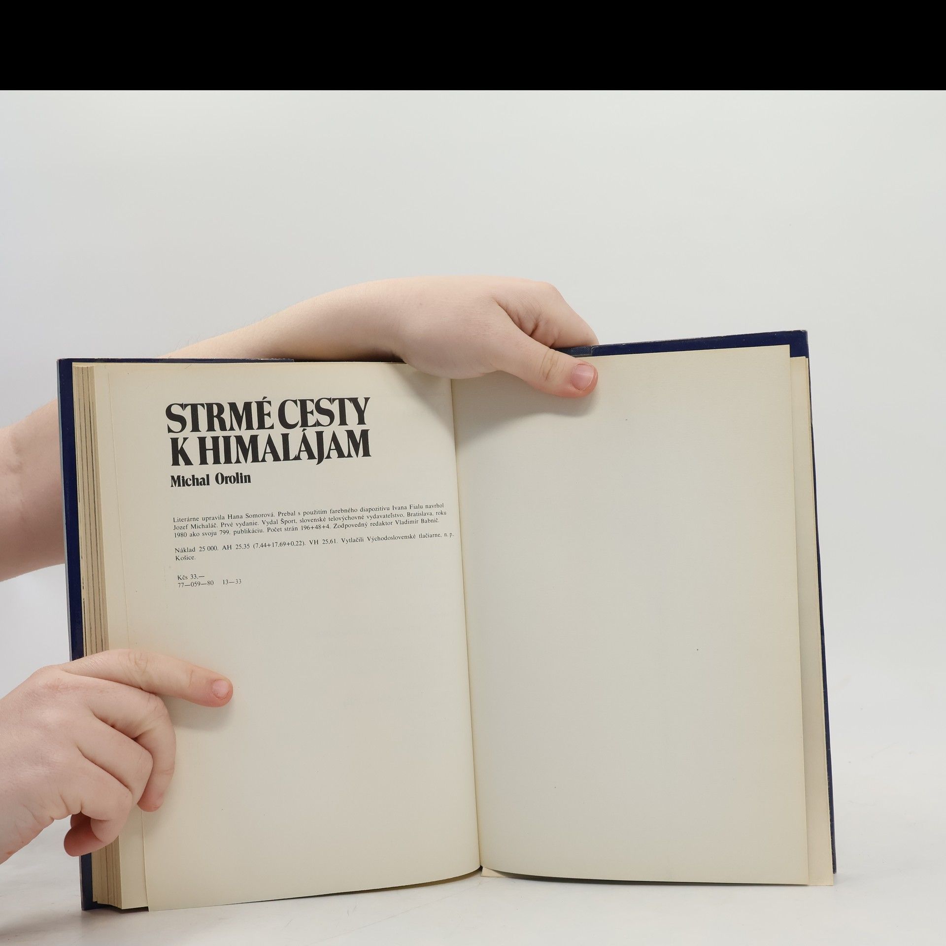 Michal Orolin Strmé cesty k Himalájam