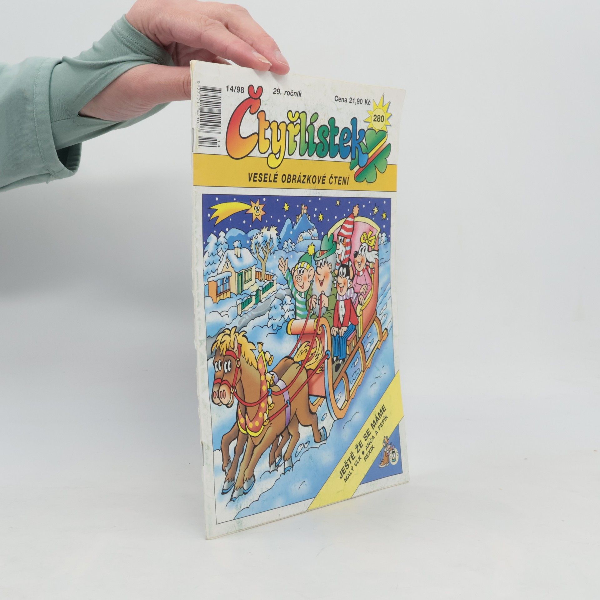 Various authors Čtyřlístek 280 14/1998 Ještě že se máme