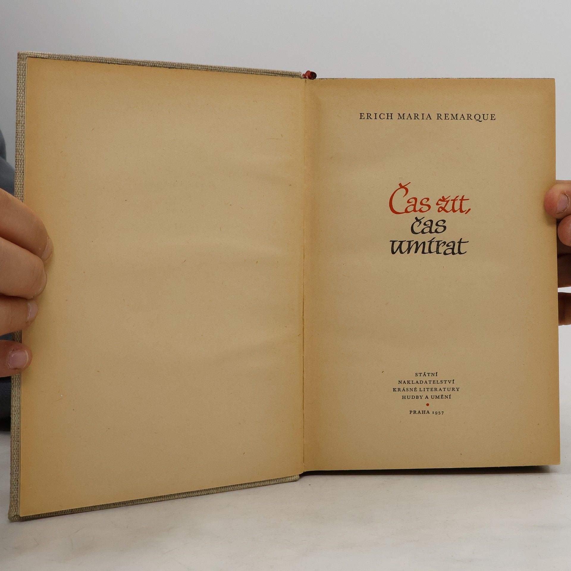 Erich Maria Remarque Čas žít, čas umírat