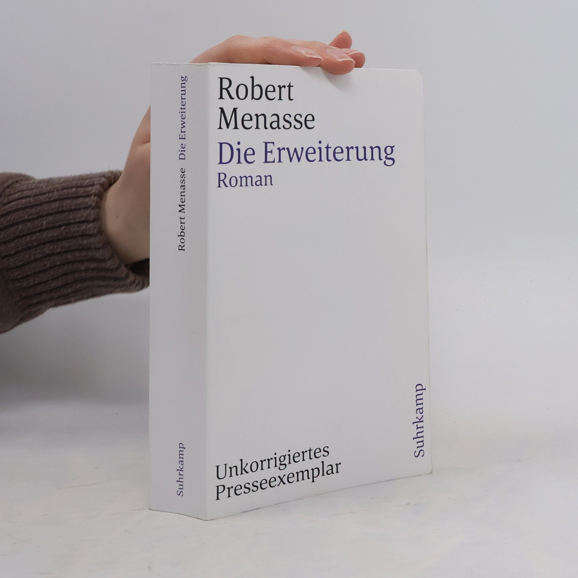 Robert Menasse Die Erweiterung