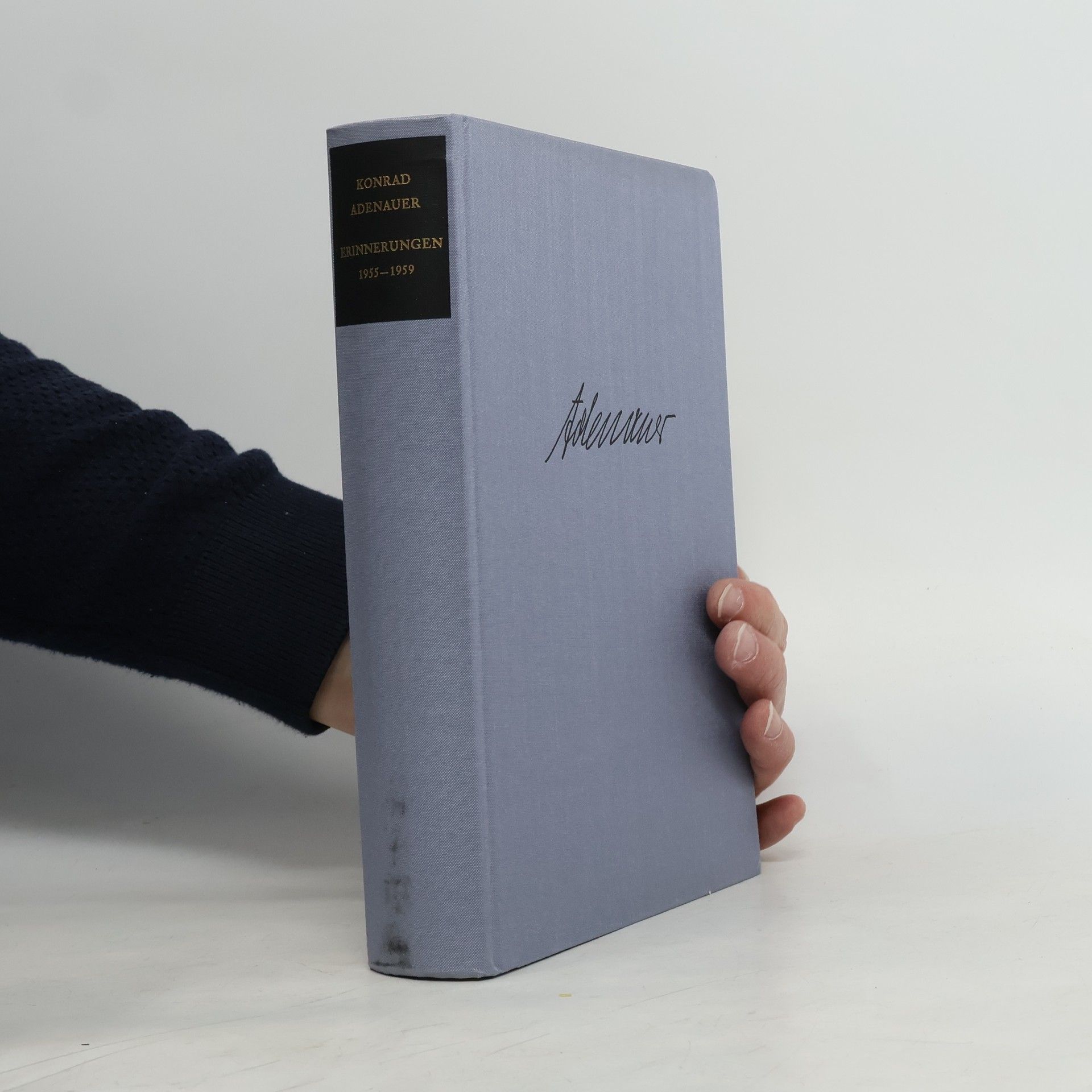 Konrad Adenauer Erinnerungen 1953-1955