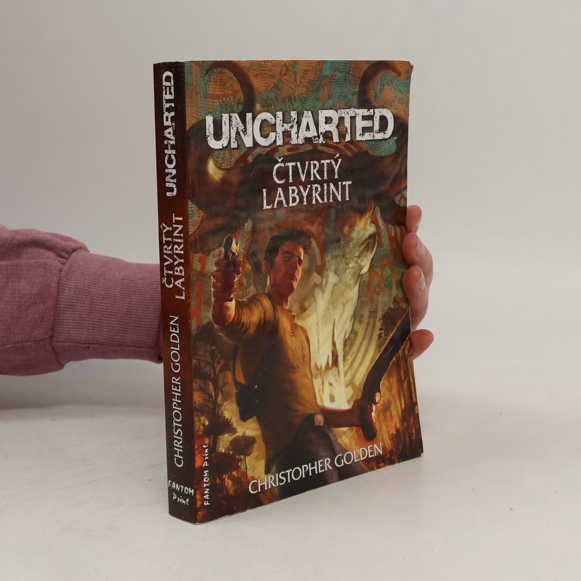 Christopher Golden Uncharted. Čtvrtý labyrint