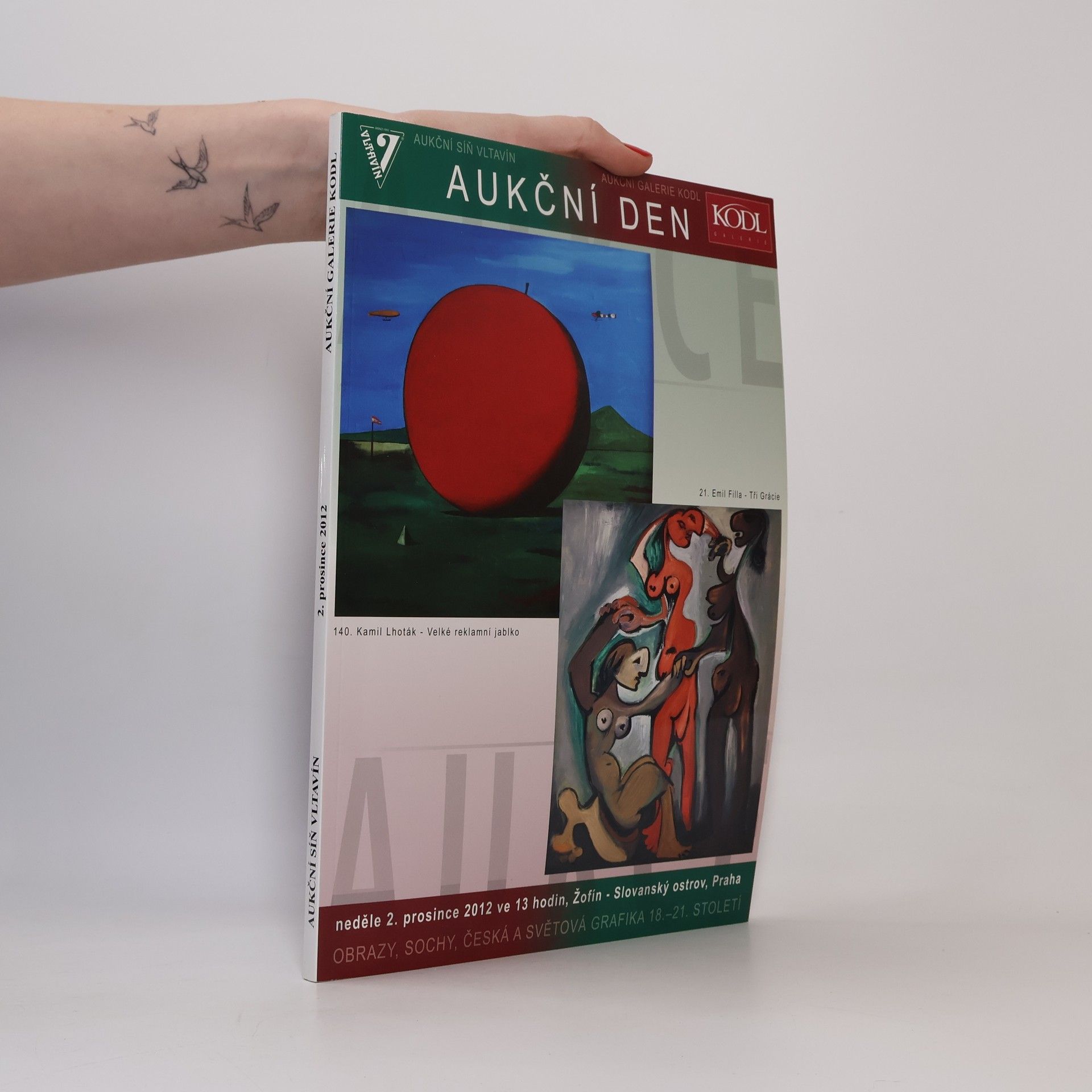 Autorenkollektiv Aukční den 2. Prosince 2012