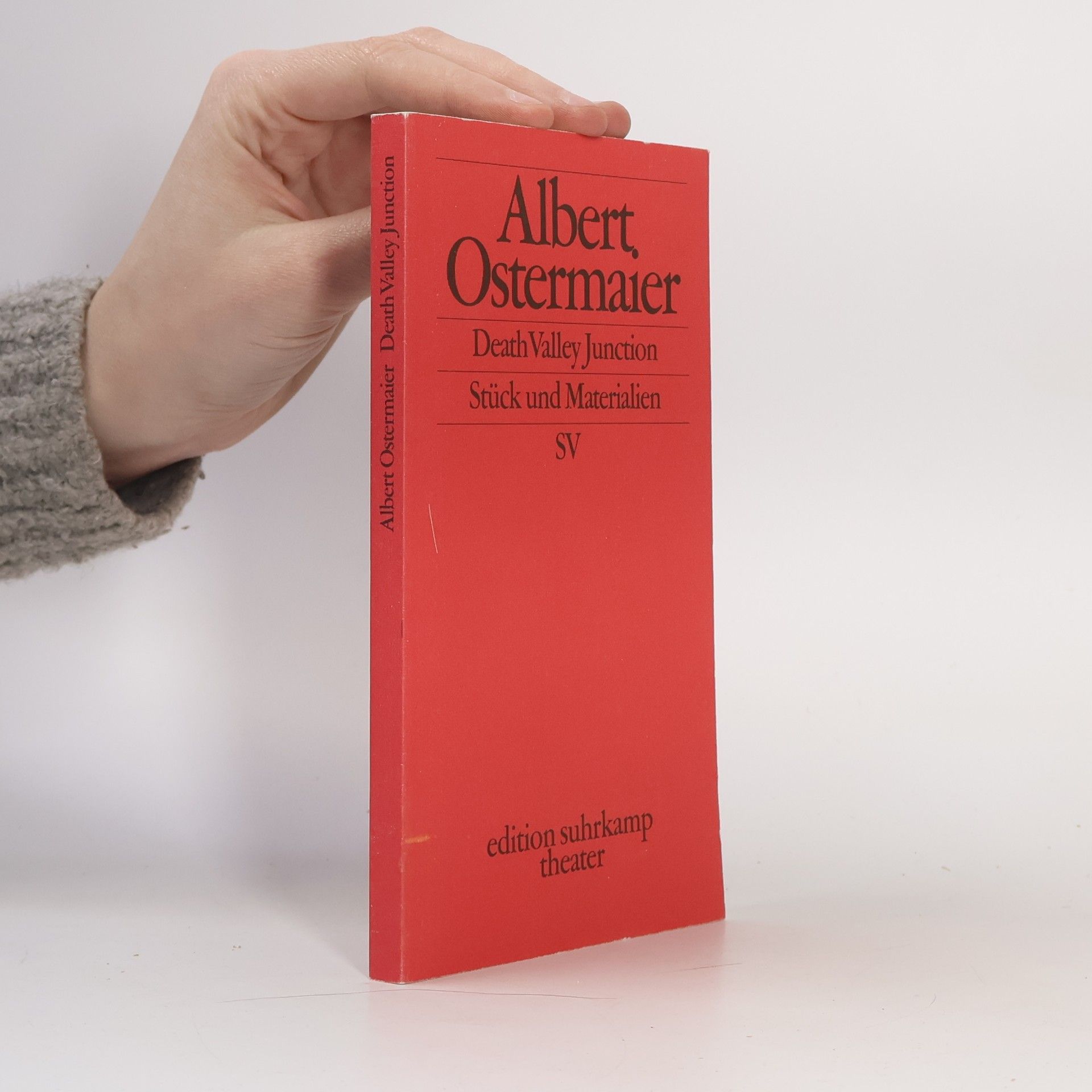 Albert Ostermaier Death Valley Junction. Stück und Materialien