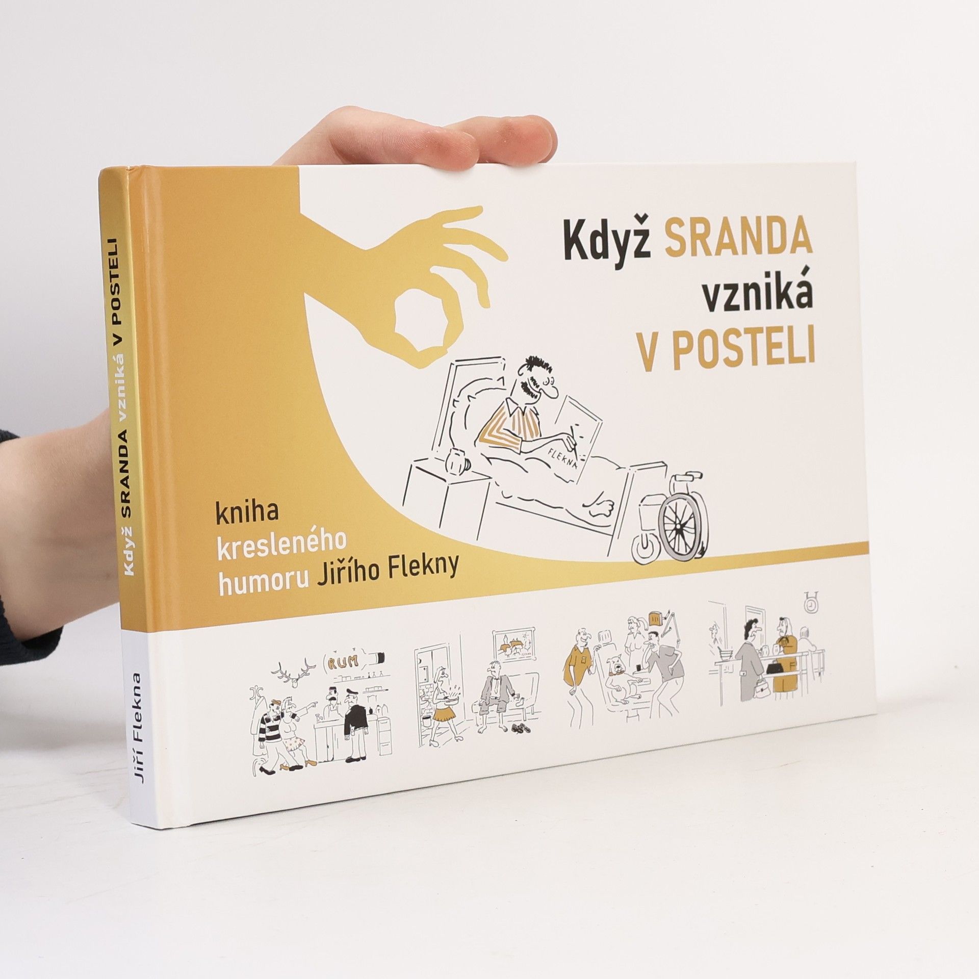 Jiří Flekna Když sranda vzniká v posteli : kniha kresleného humoru Jiřího Flekny