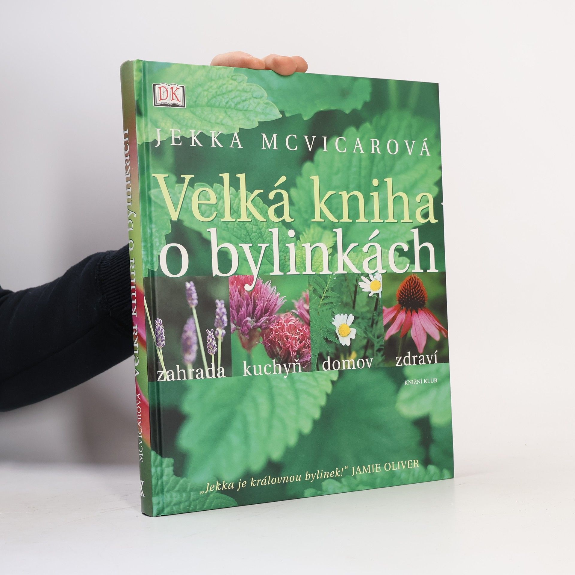 Jekka McVicar Velká kniha o bylinkách