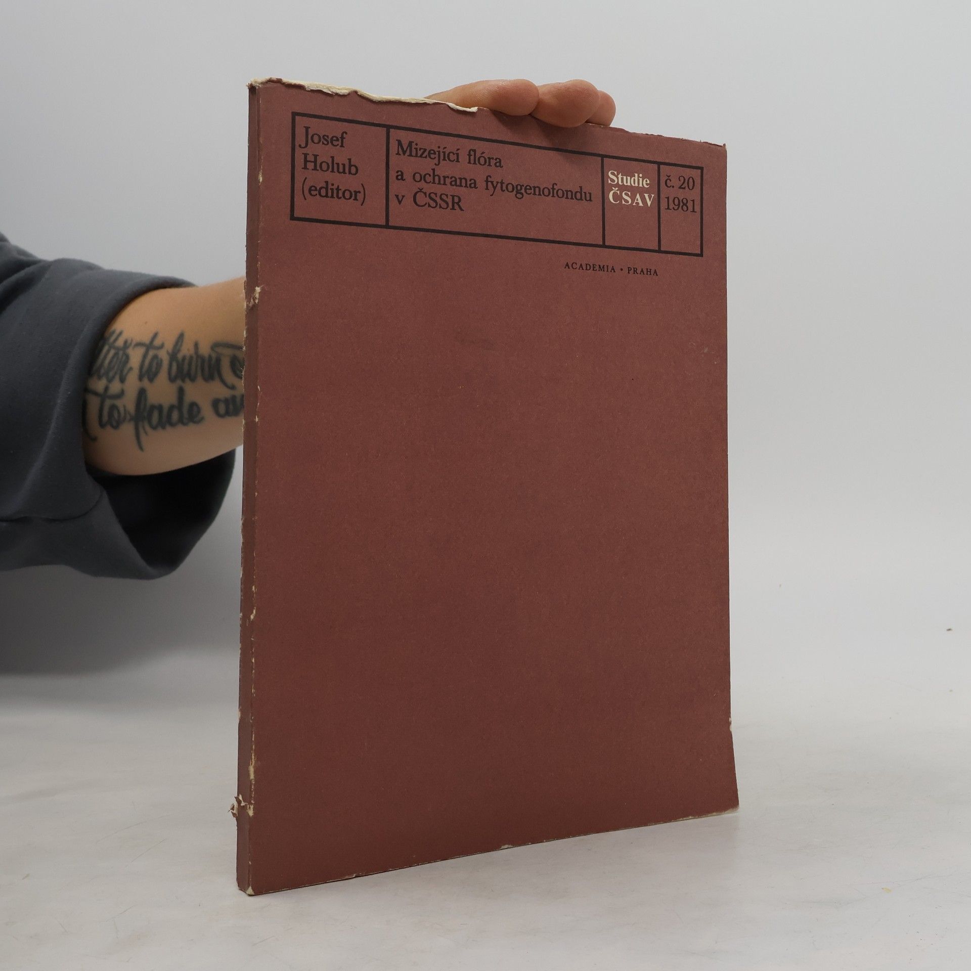 Kolektiv autorů Mizející flóra a ochrana fytogenofondu v ČSSR 20/1981