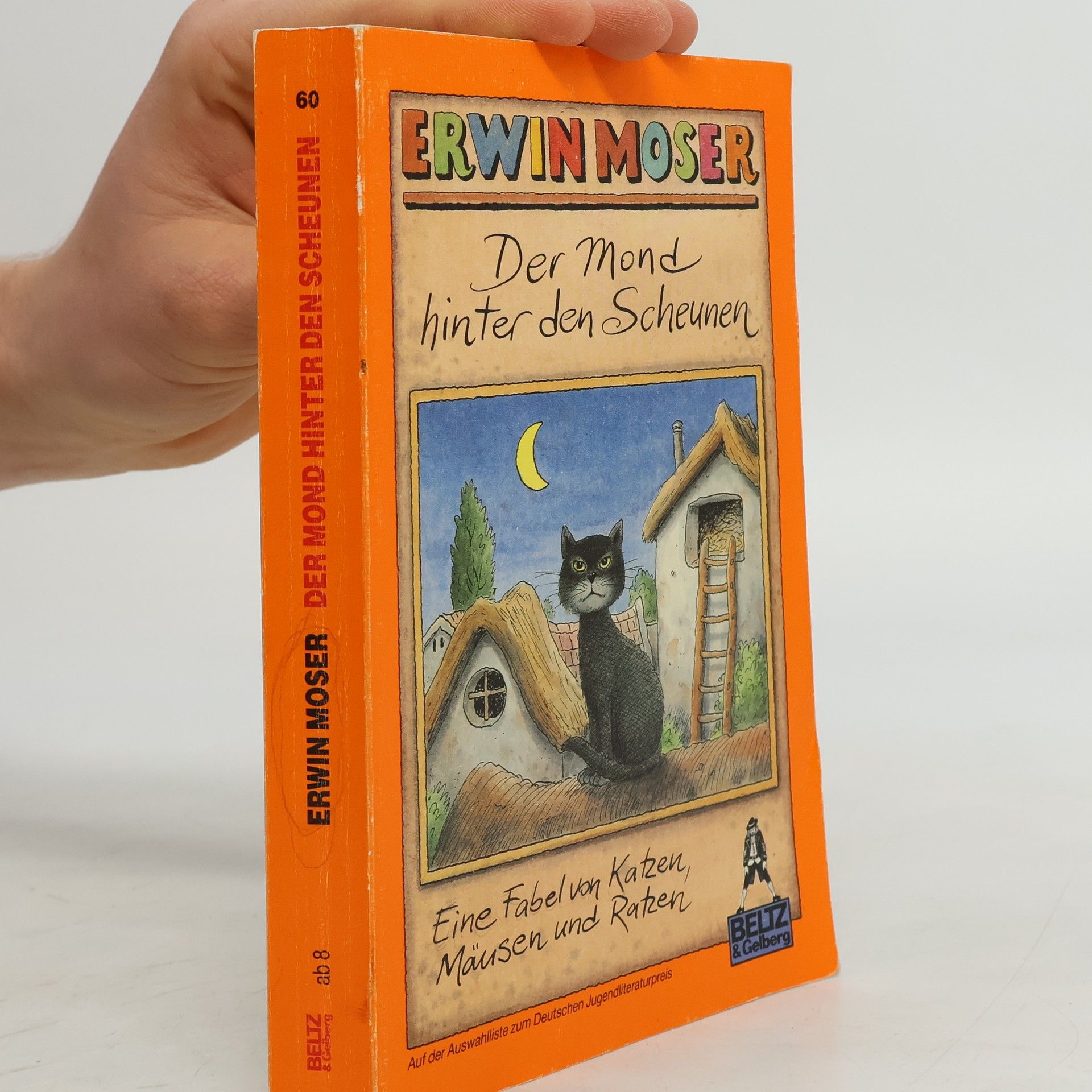 Erwin Moser Der Mond hinter den Scheunen