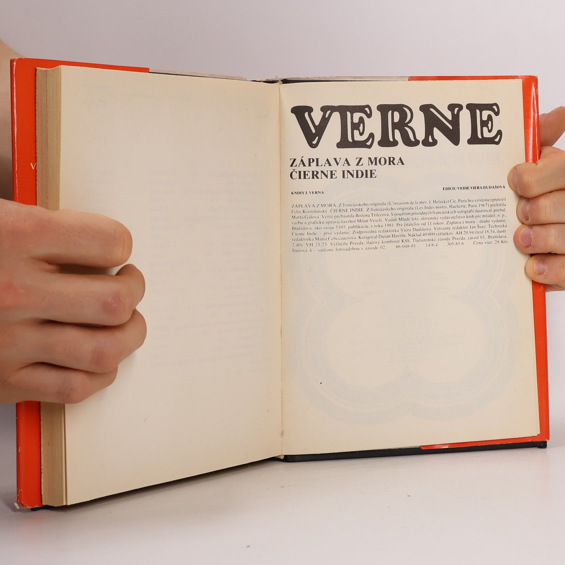 Jules Verne Záplava z mora. Čierne Indie