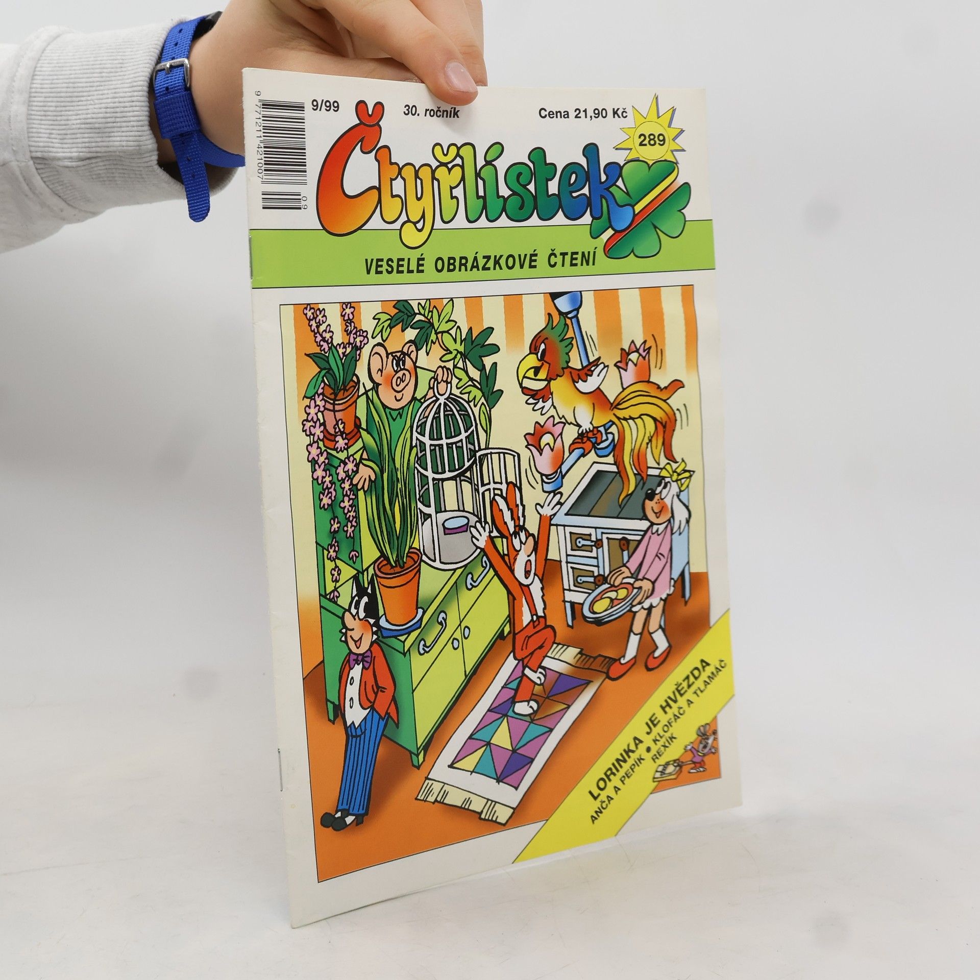 Various authors Čtyřlístek 289. 9/1999