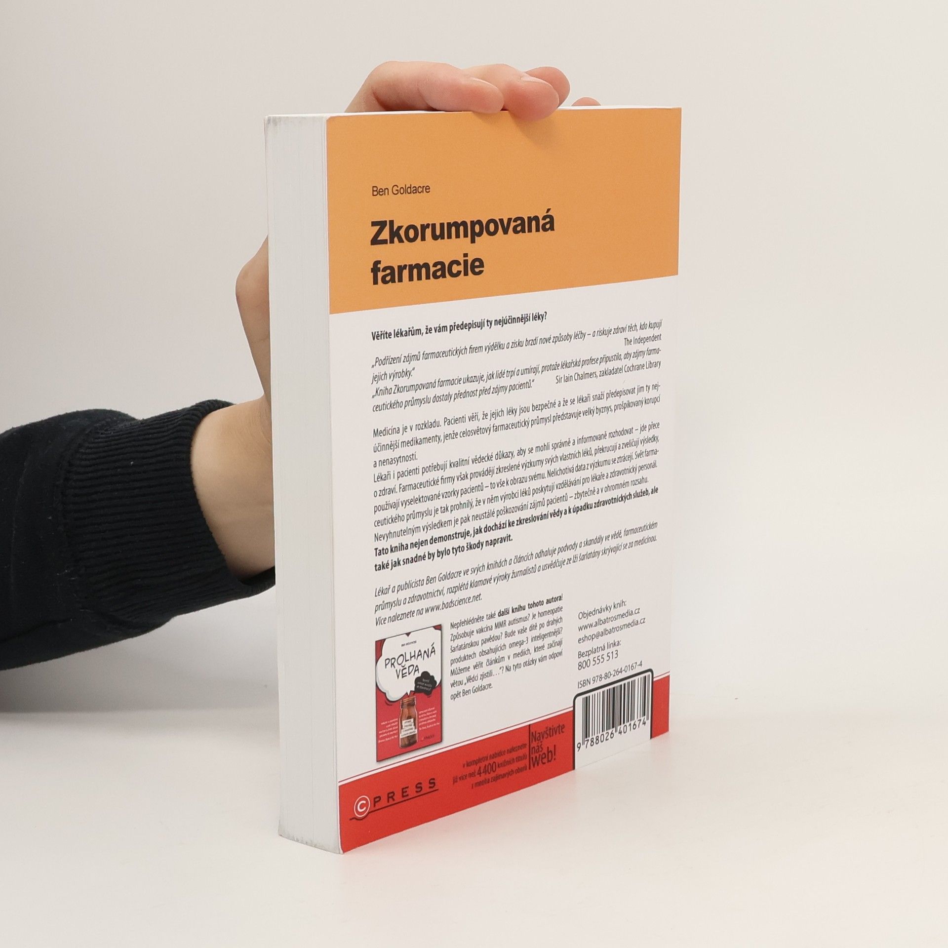 Ben Goldacre Zkorumpovaná farmacie