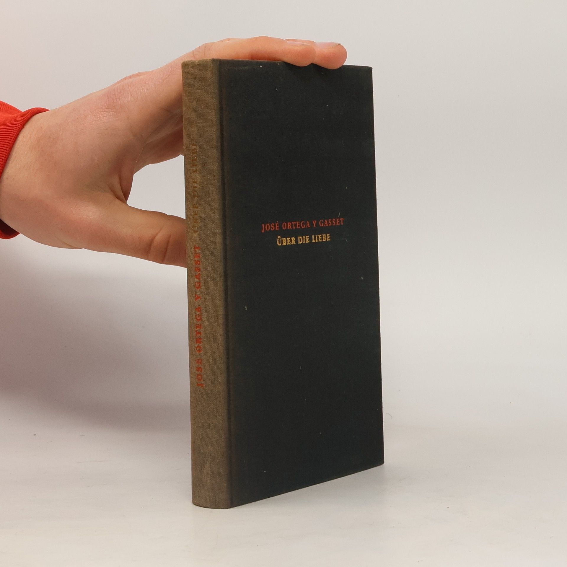 José Ortega y. Gasset Über die Liebe. Mediationen