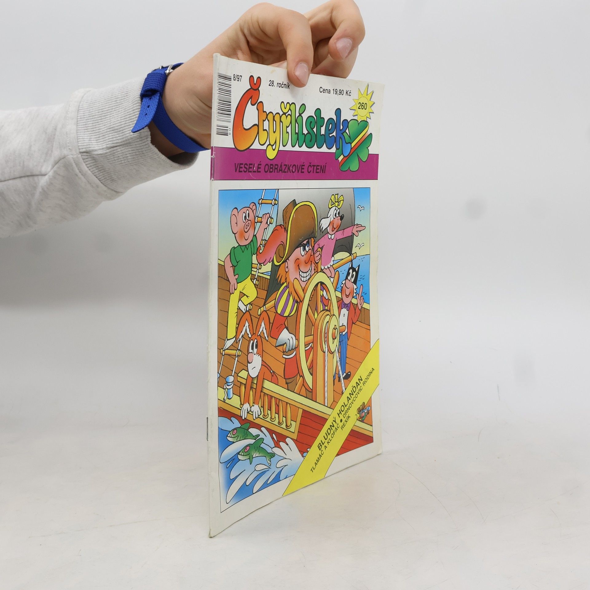 Kolektív autorov Čtyřlístek 260. 8/1997. Bludný Holanďan