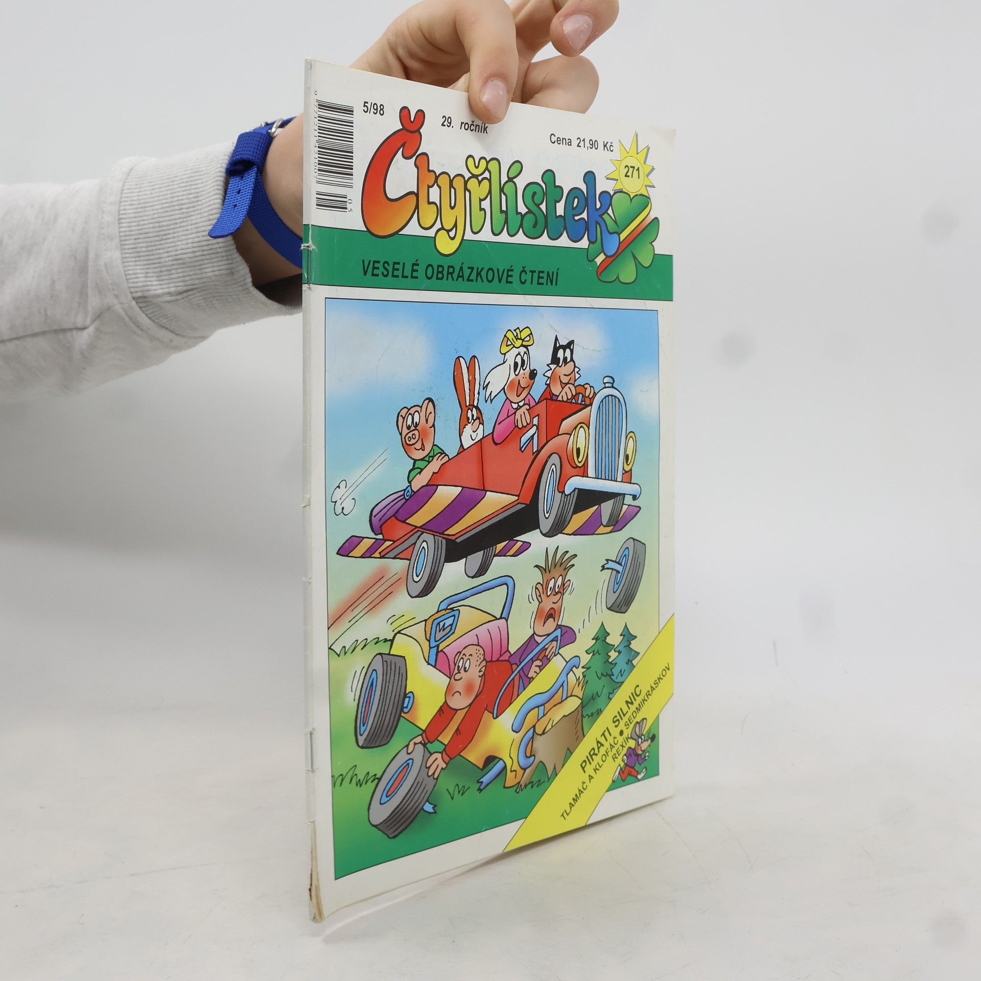 Jaroslav Němeček Čtyřlístek 271. Piráti silnic