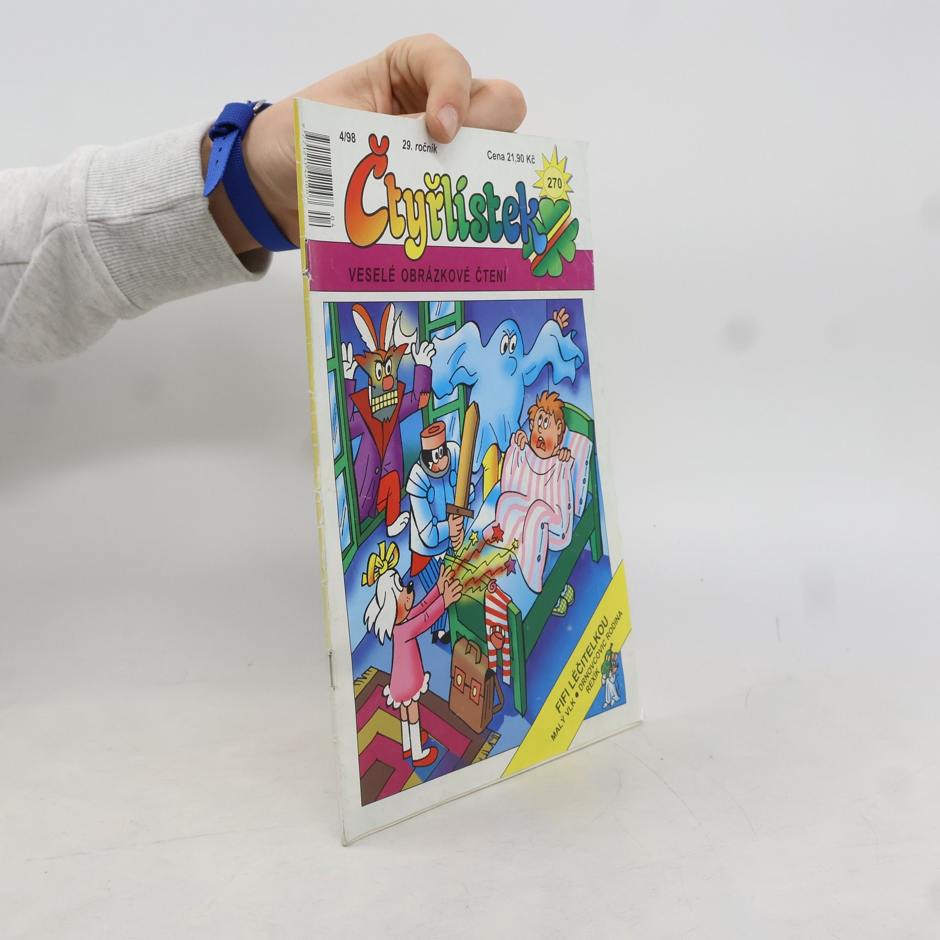 Various authors Čtyřlístek 270. 4/1998. Fifi léčitelkou