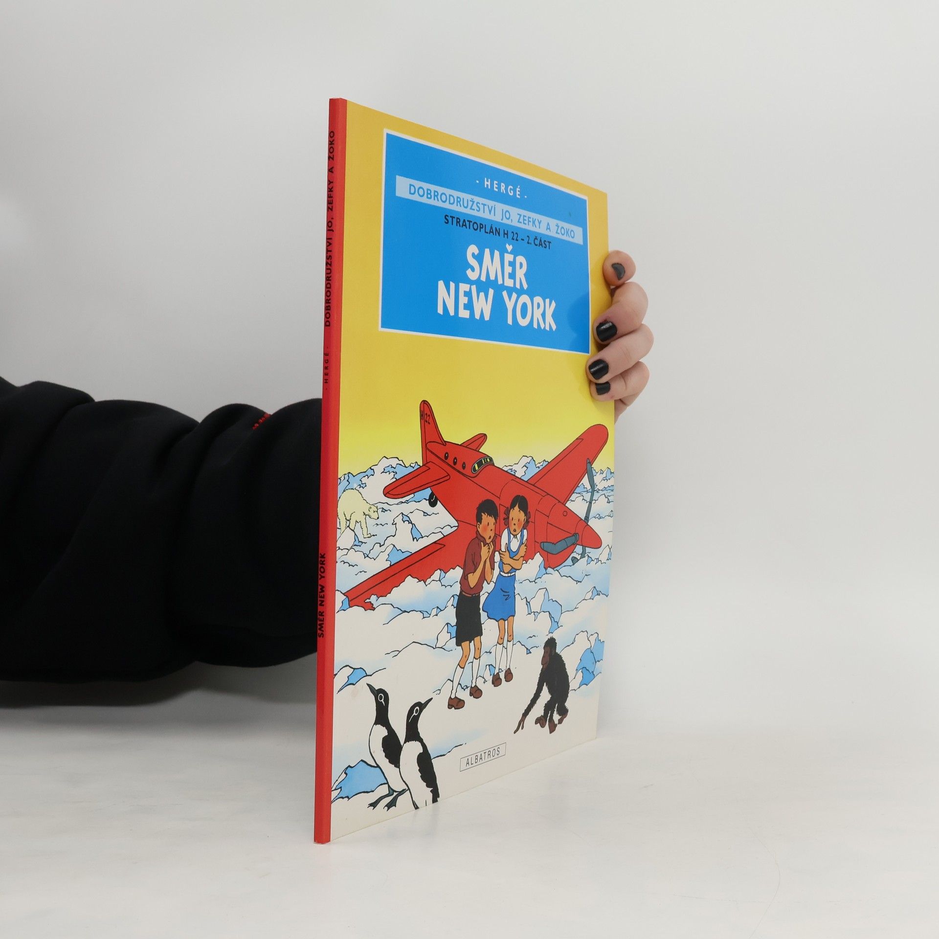 Hergé Stratoplán H 22. 2. část. Směr New York