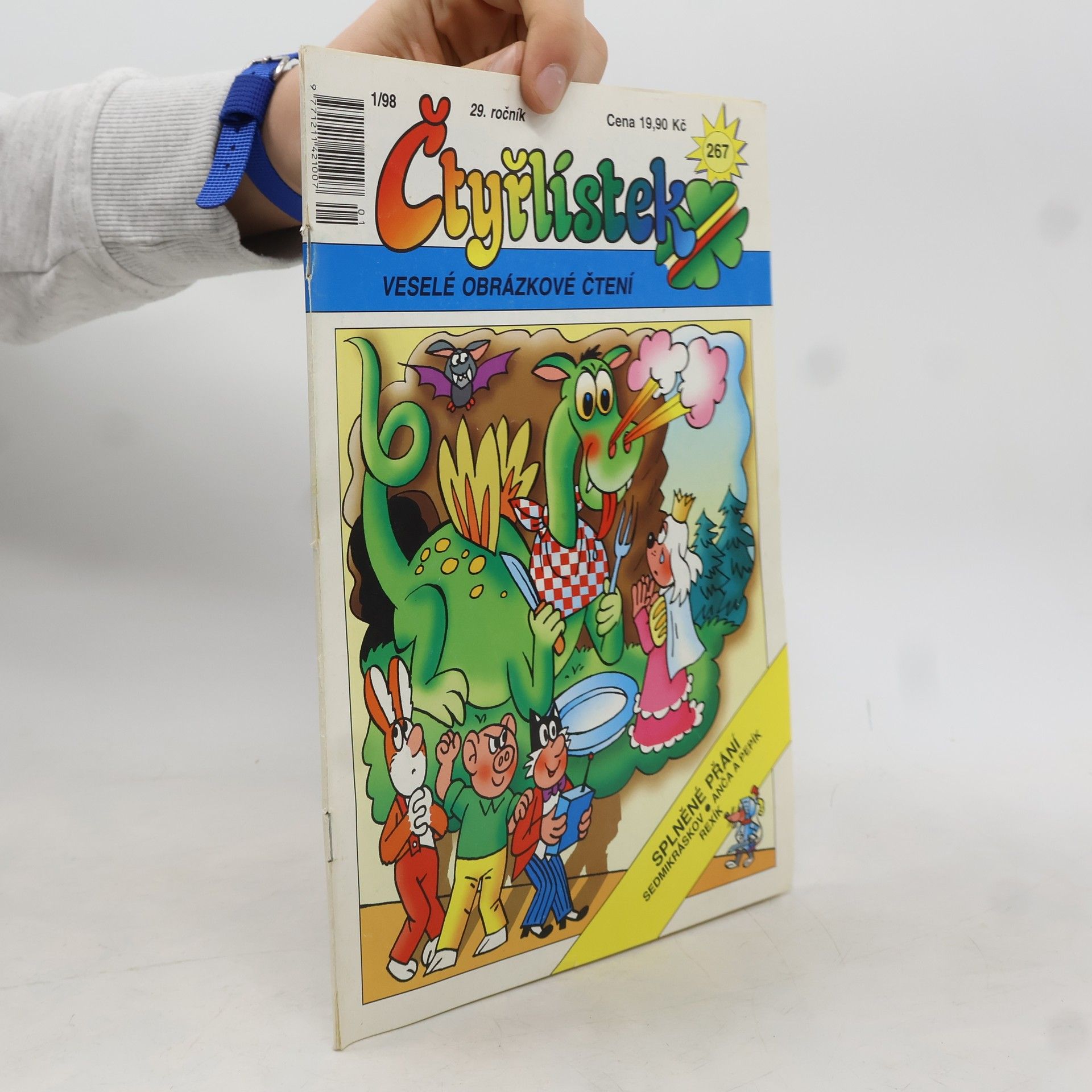 Various authors Čtyřlístek 267. 1/1998. Splněné přání