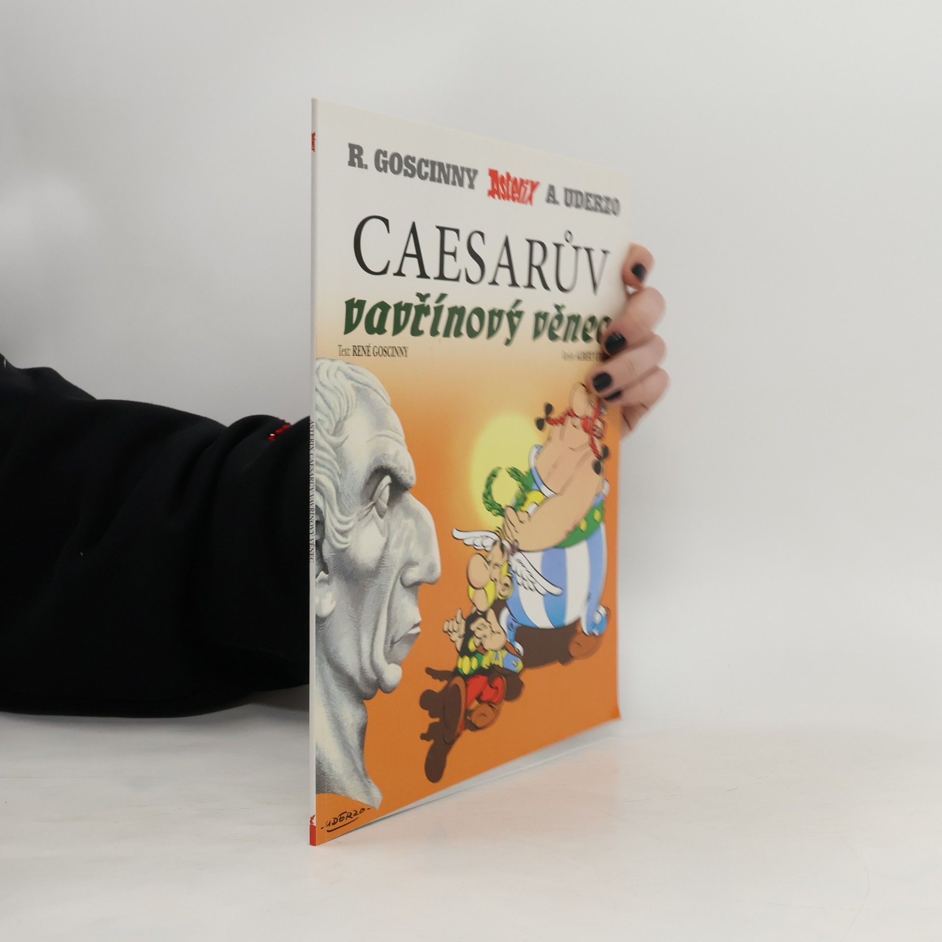 René Goscinny Asterix a Caesarův vavřínový věnec