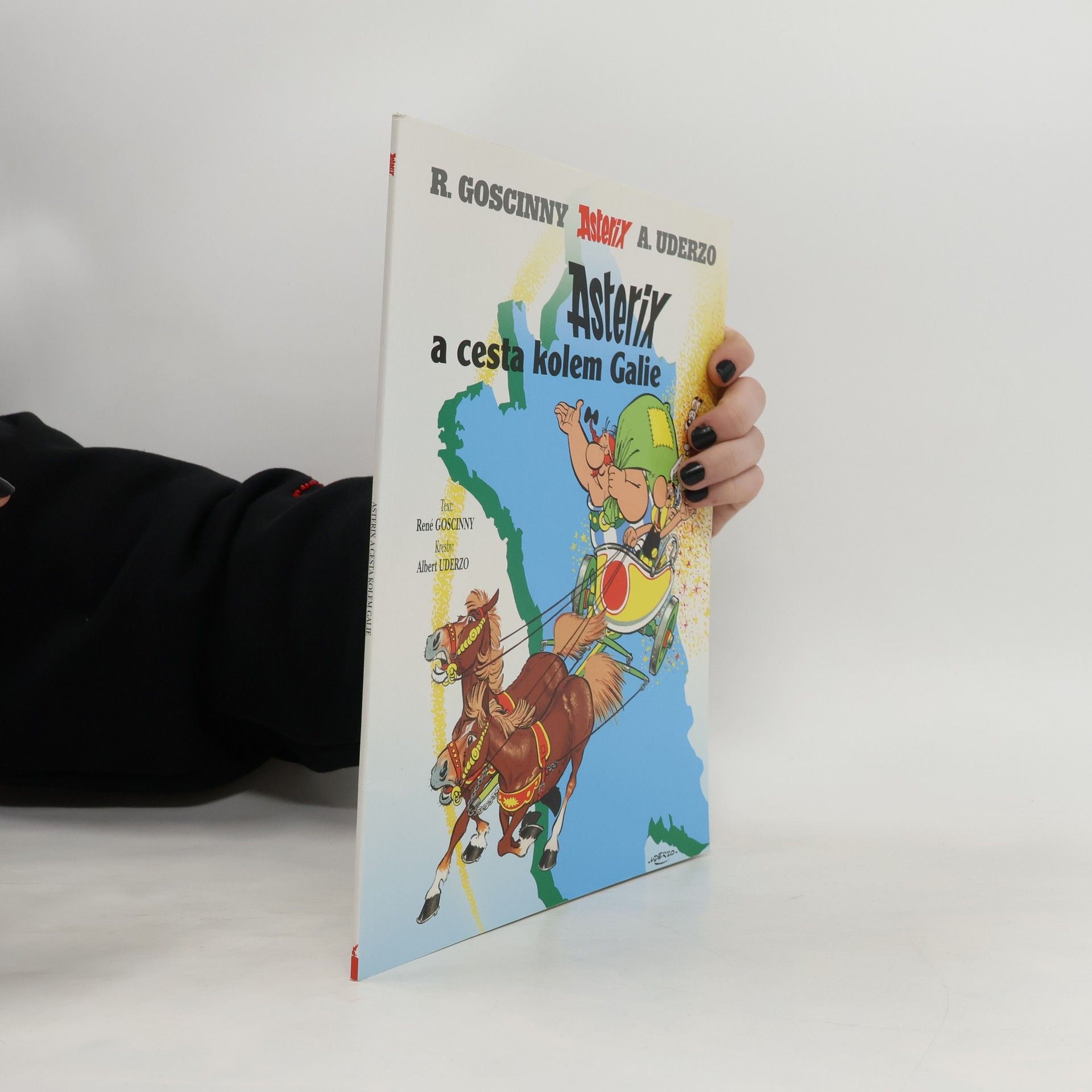 René Goscinny Asterix a cesta kolem Galie