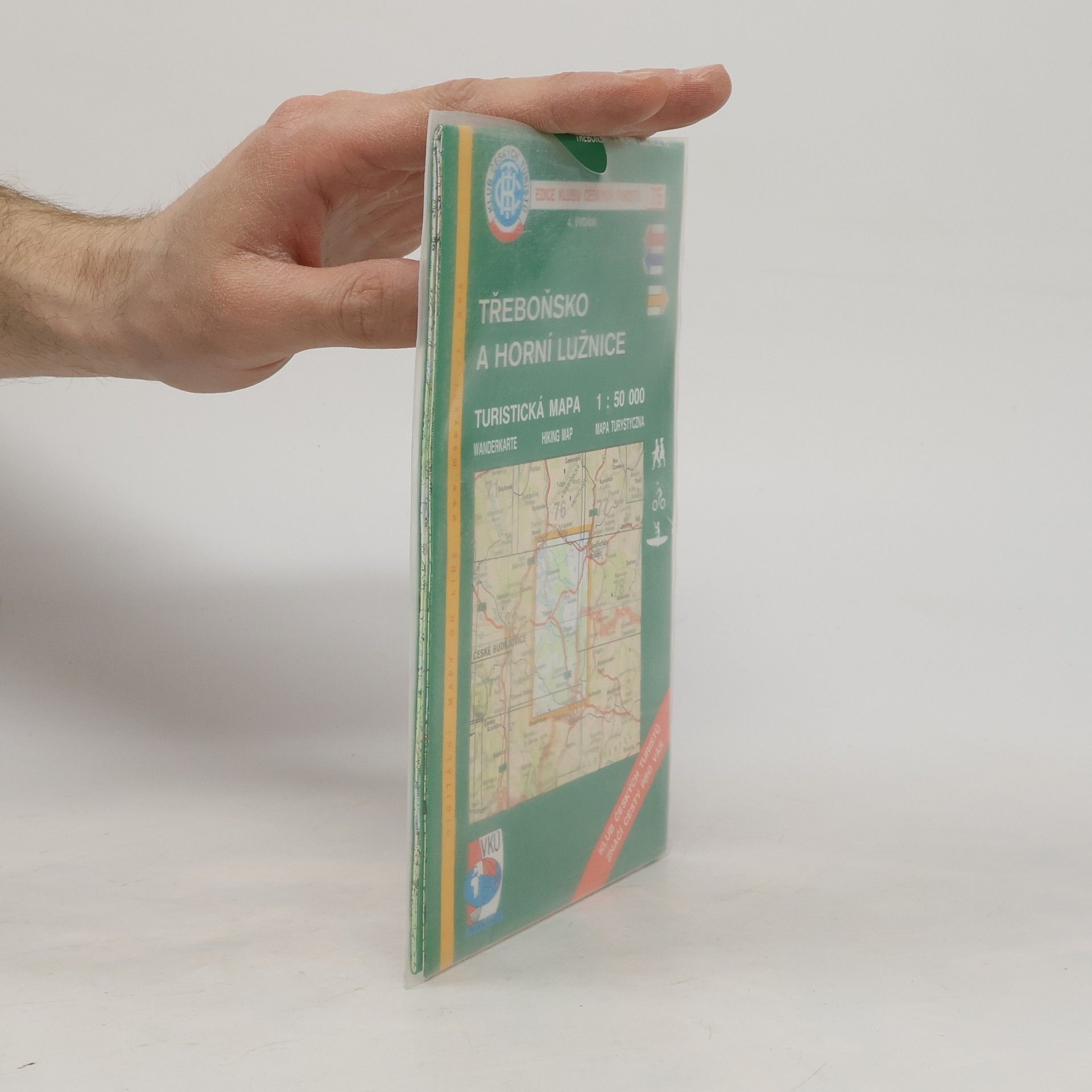 Various authors Třeboňsko a Horní Lužnice turistická mapa 1:50 000 Horní Lužnice