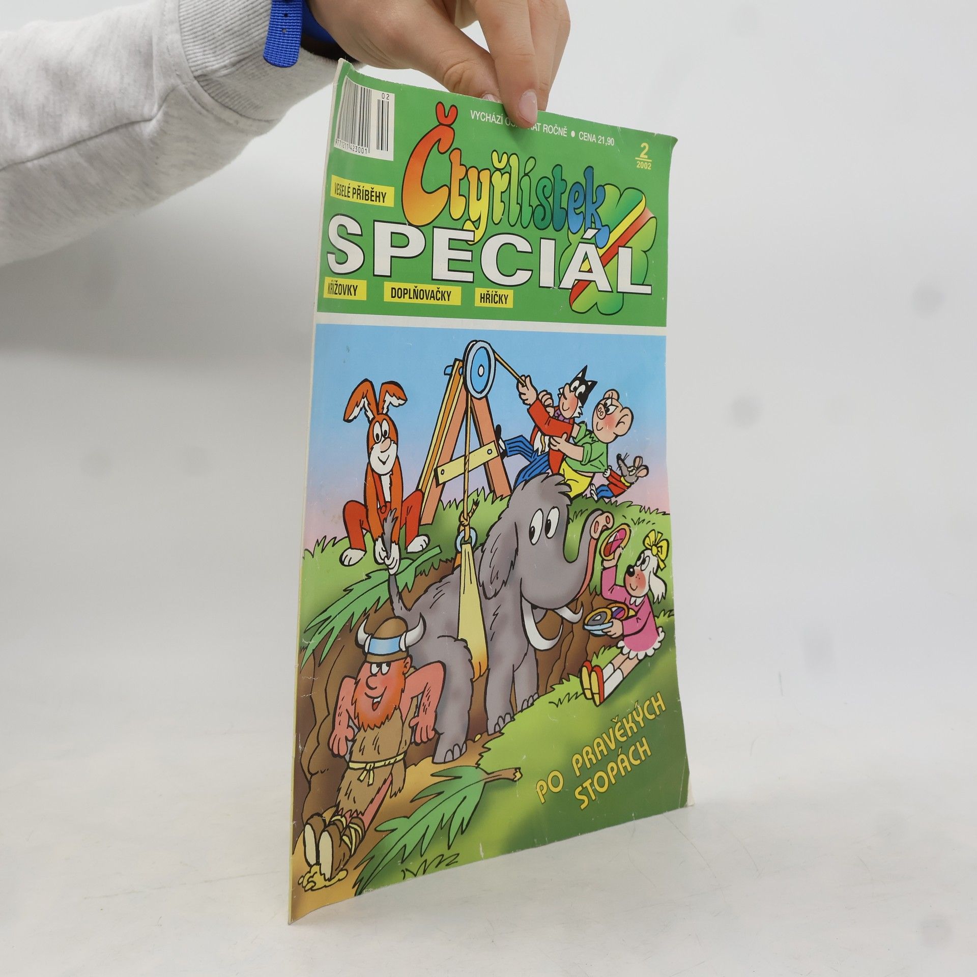 Various authors Čtyřlístek speciál 2/2002 Po pravěkých stopách