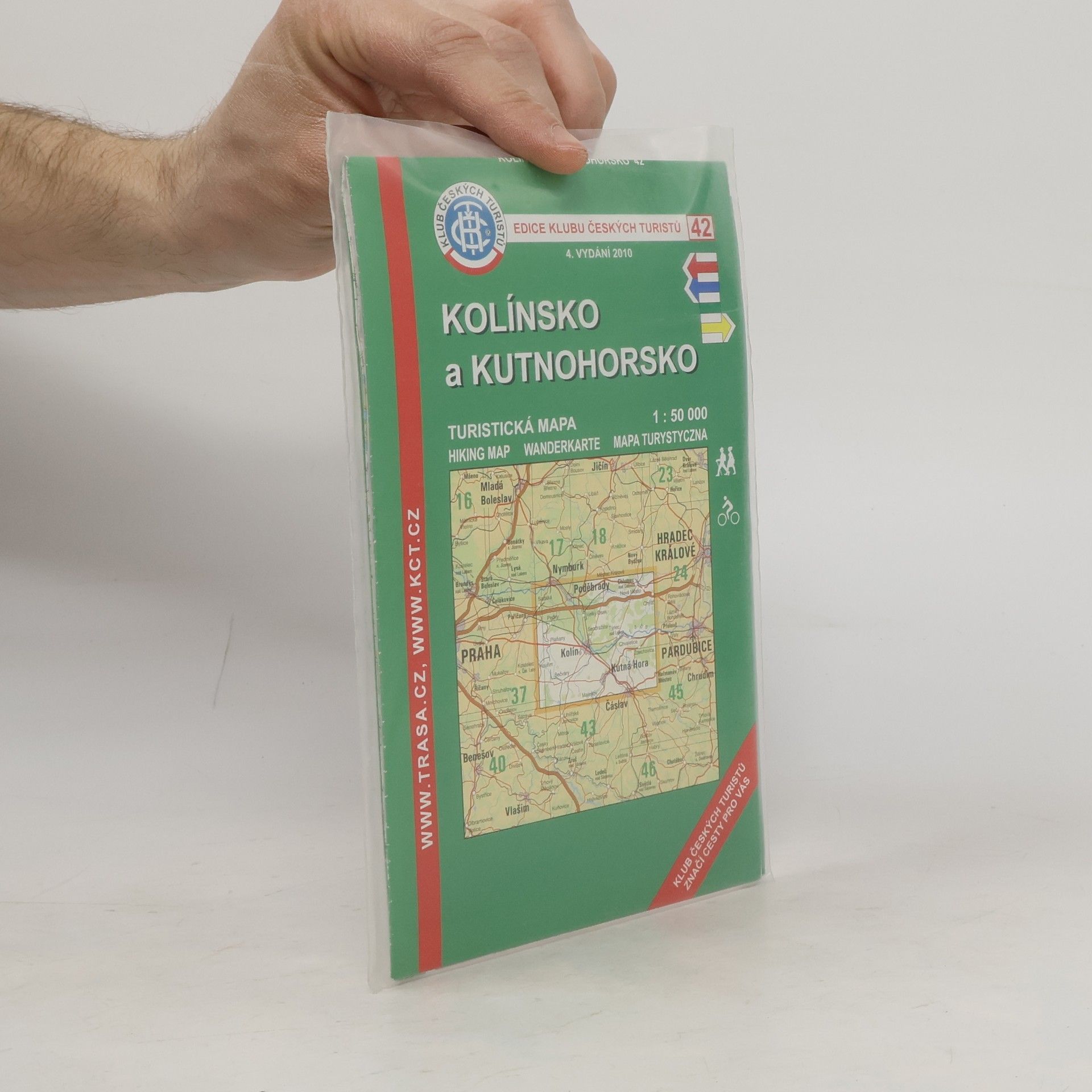 Kolektiv autorů Kolínsko a Kutnohorsko turistická mapa 1:50 000