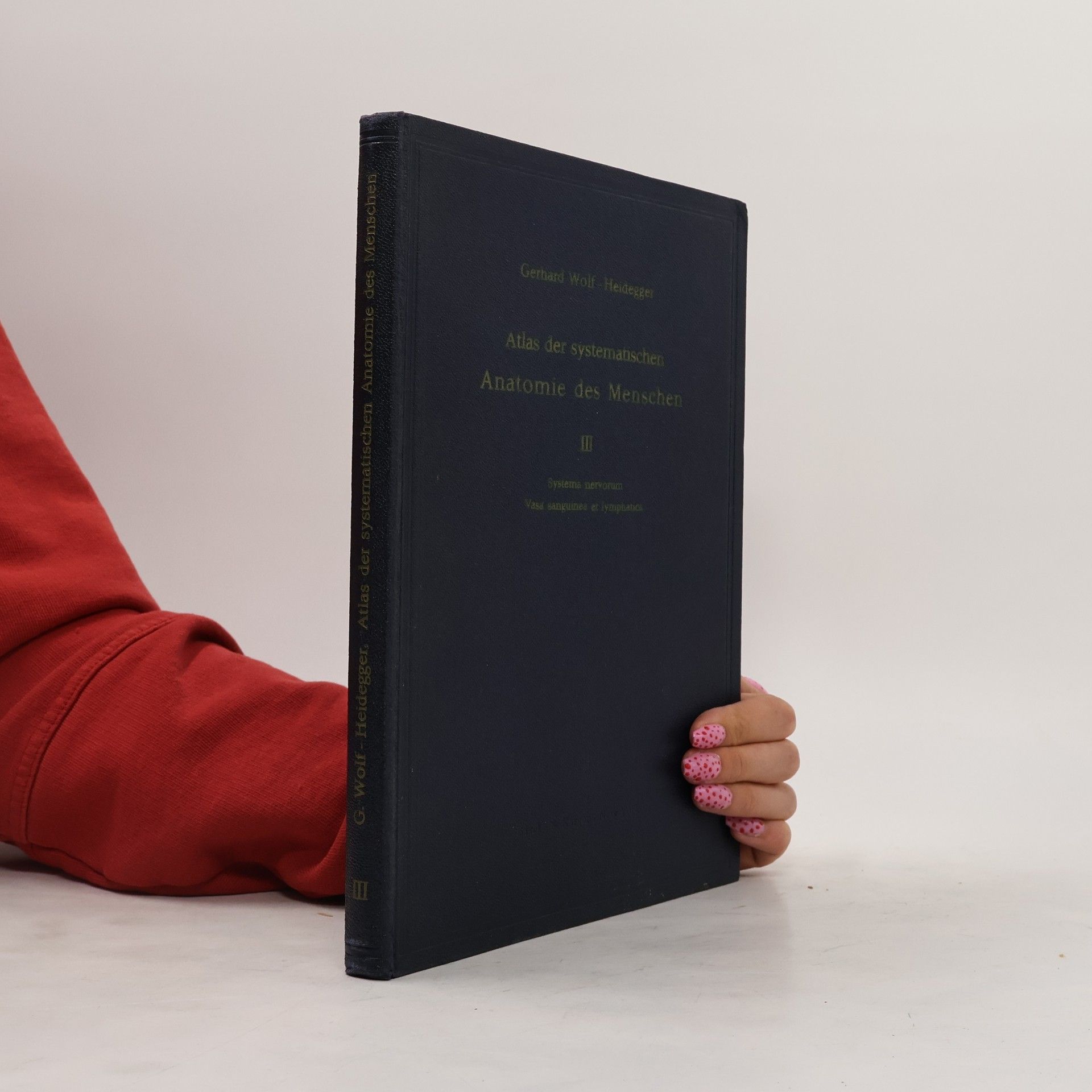 G. Wolf Heidegger Atlas der systematischen Anatomie des Menschen III.