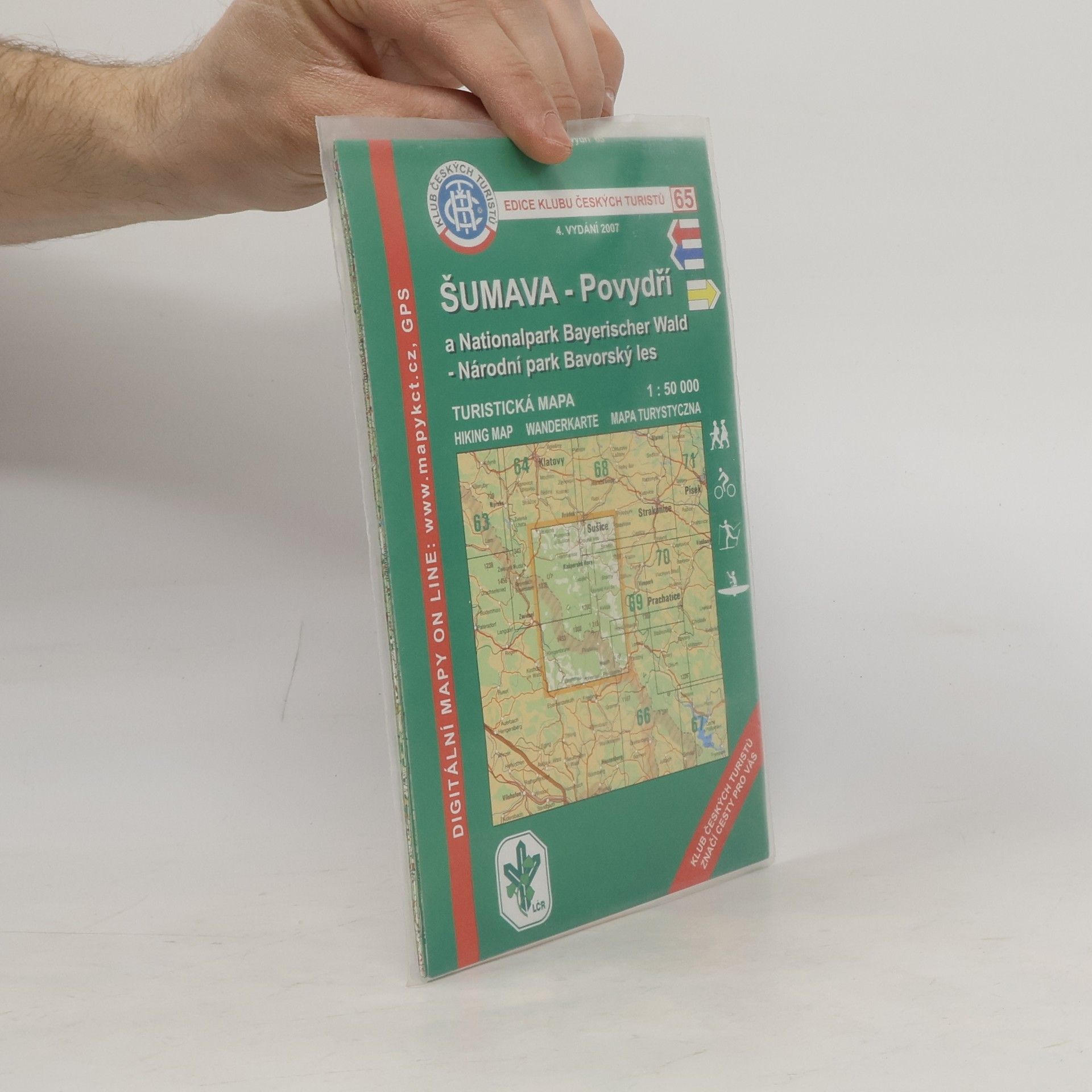 Kolektiv autorů Moravskoslezské Beskydy turistická mapa 1:50 000