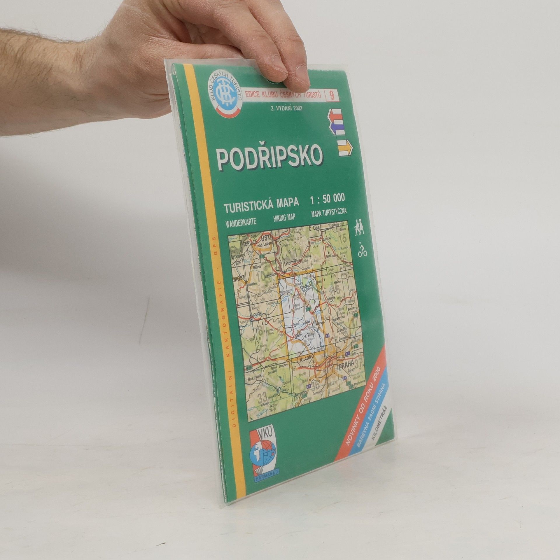 Kolektiv autorů Podřipsko : turistická mapa 1:50 000