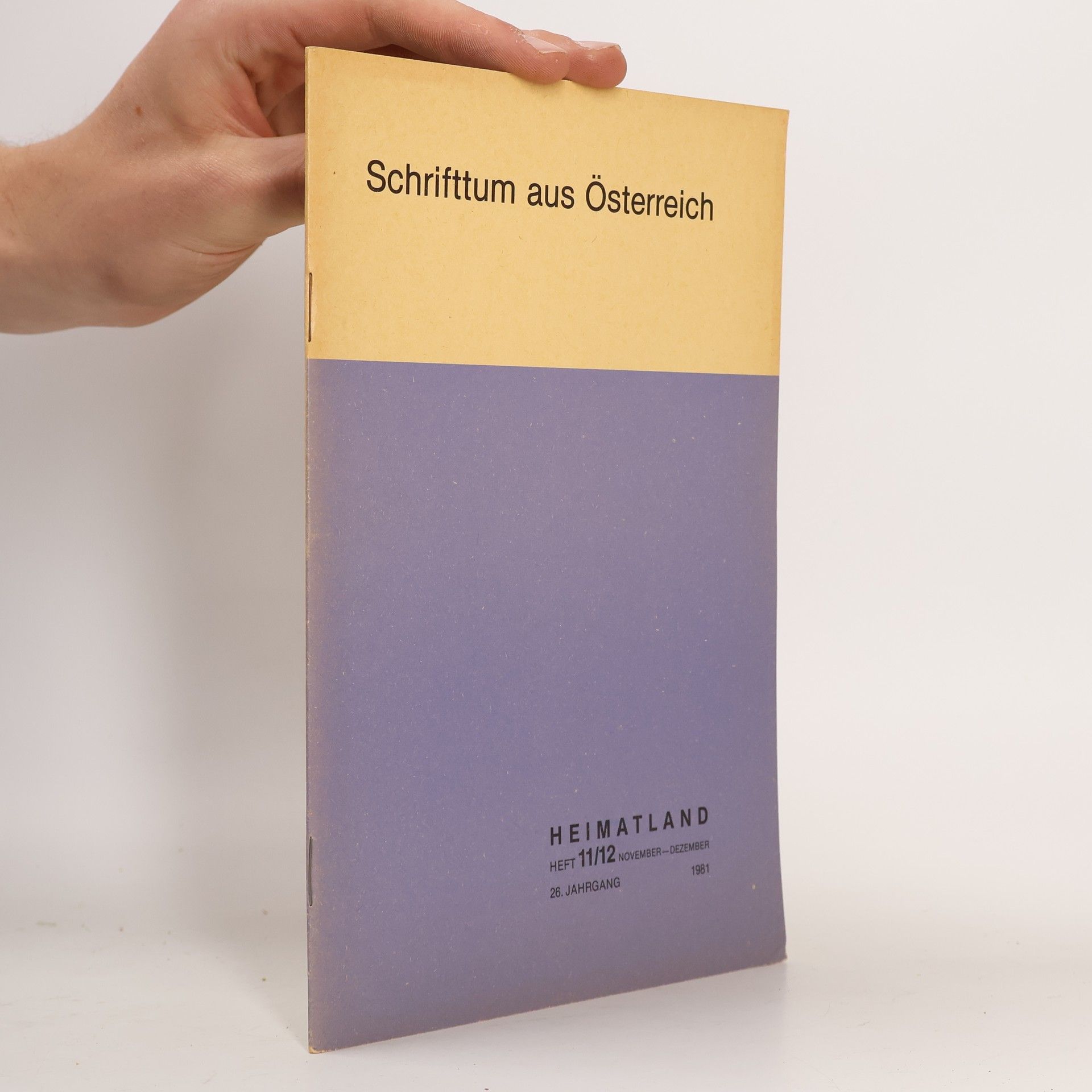 Kolektív autorov Schrifttum aus Österreich 11-12/1981