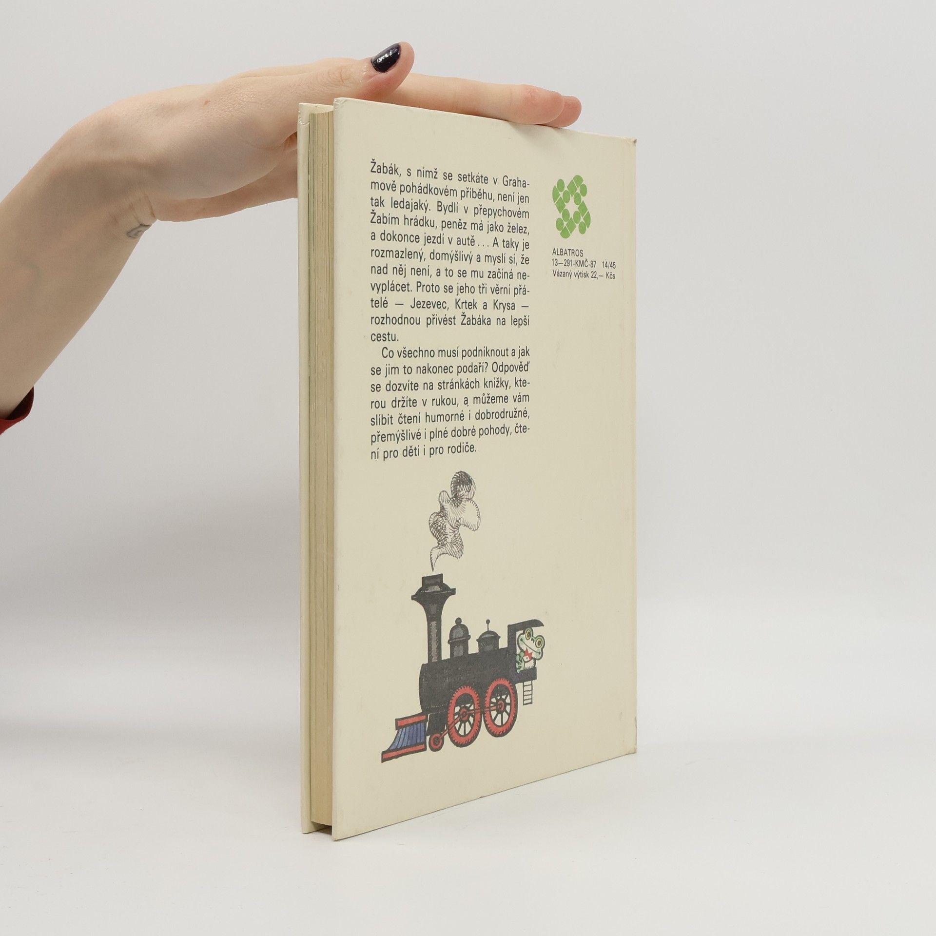 Kenneth Grahame Žabákova dobrodružství