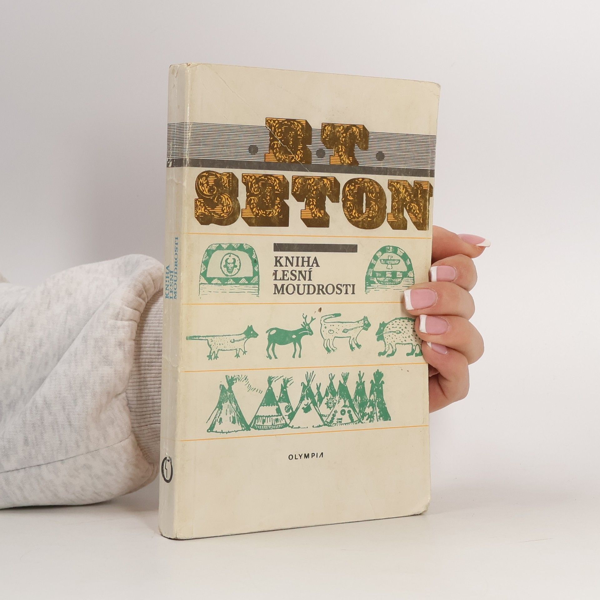 Ernest Thompson Seton Kniha lesní moudrosti