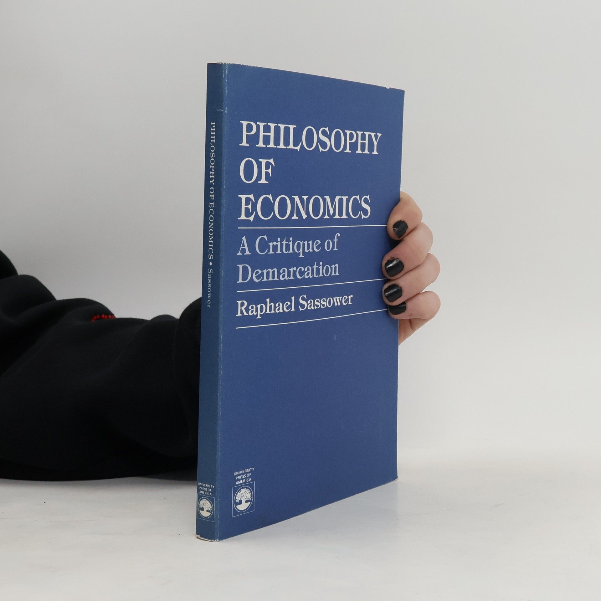 Raphael Sassower Philosophy of Economics