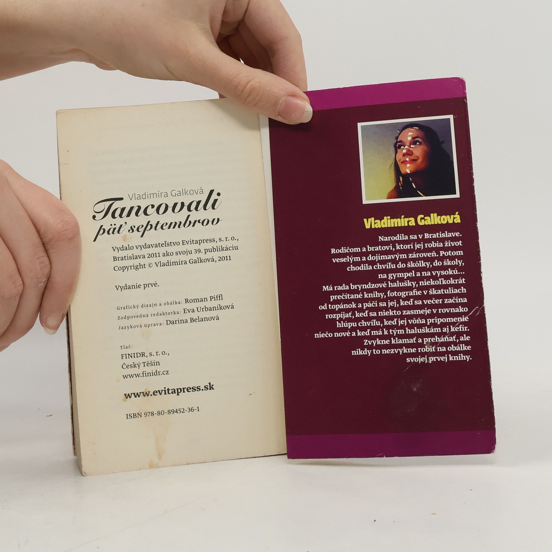 . Vladimíra Galkova Tancovali päť septembrov