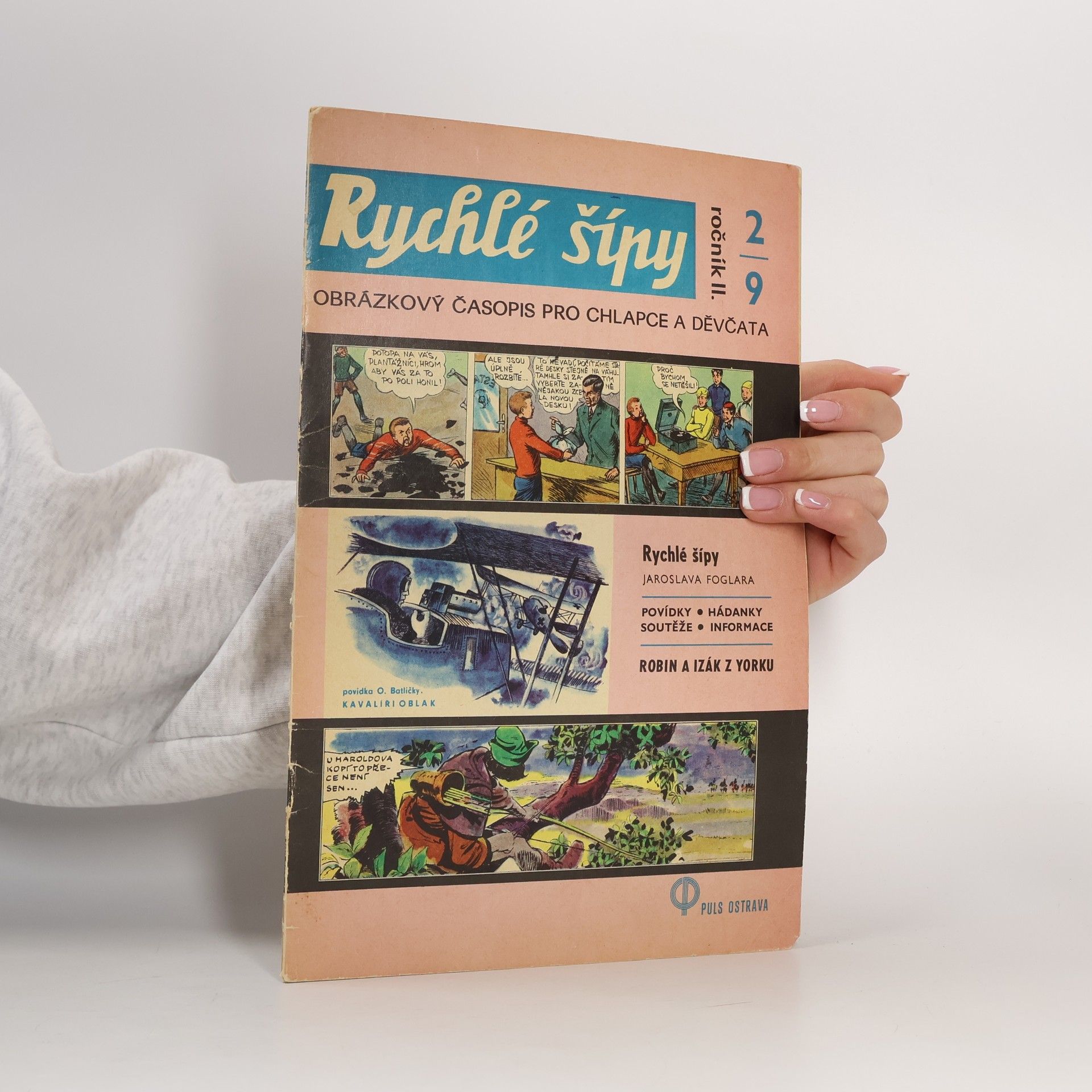 Jaroslav Foglar Rychlé šípy. Ročník II. 2/9