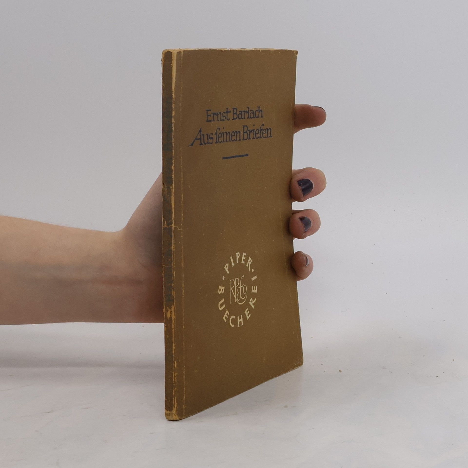 Ernst Barlach Aus seinen Briefen