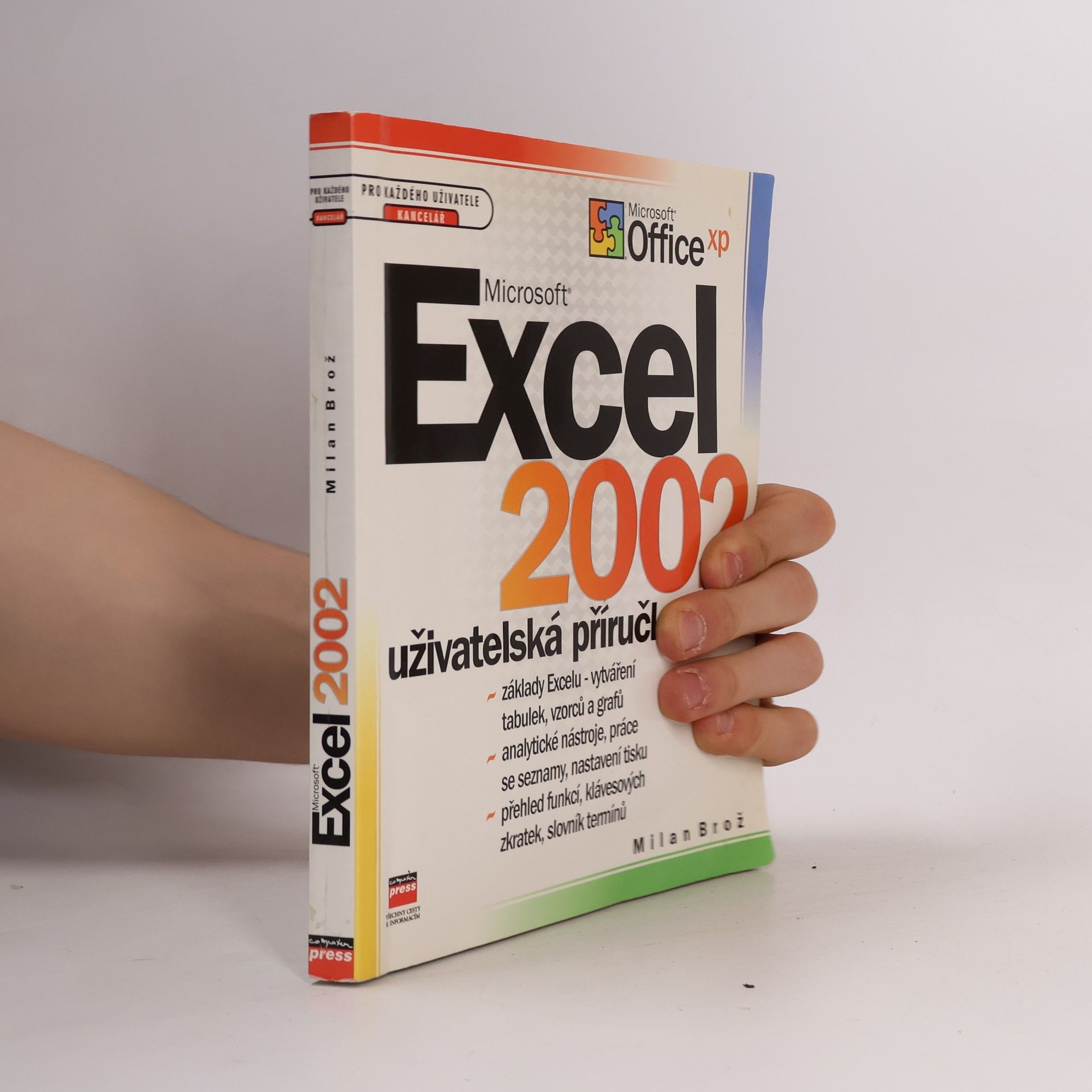 Brož Milan Microsoft Excel 2002. Uživatelská příručka