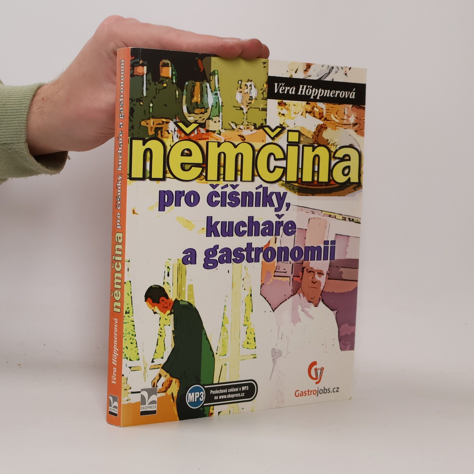 Věra Höppnerová Němčina pro číšníky, kuchaře a gastronomii