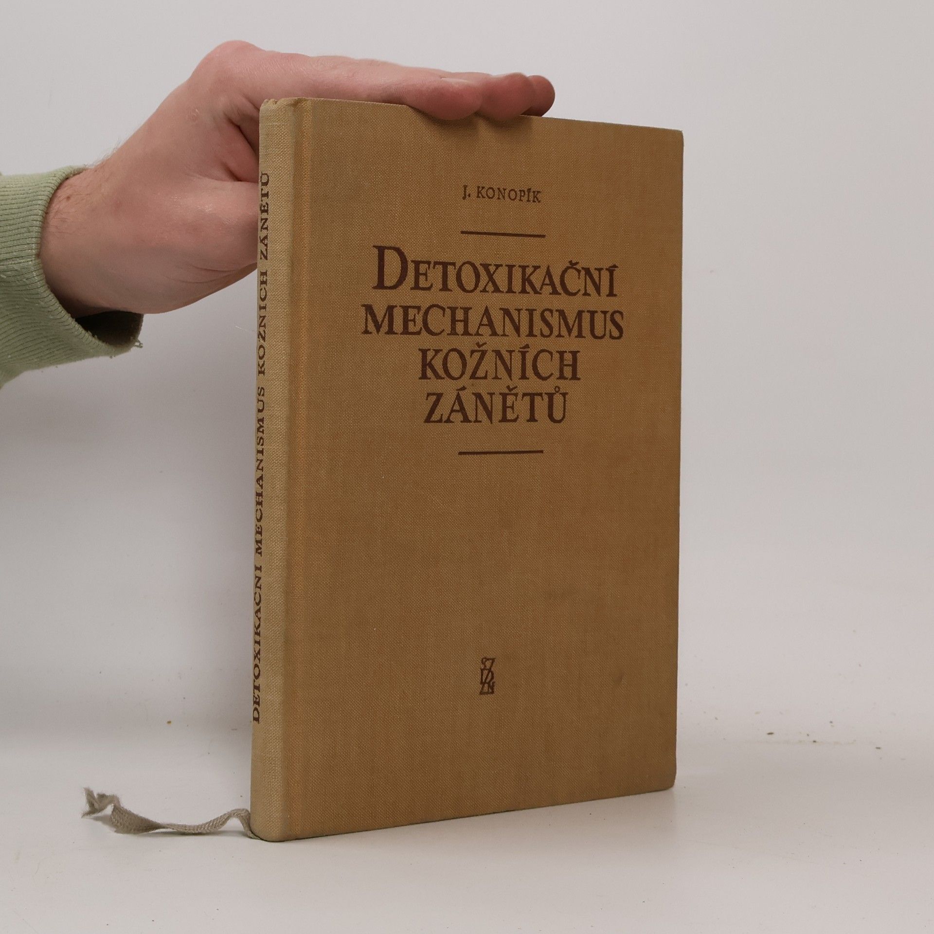 Jan Konopík Detoxikační mechanismus kožních zánětů