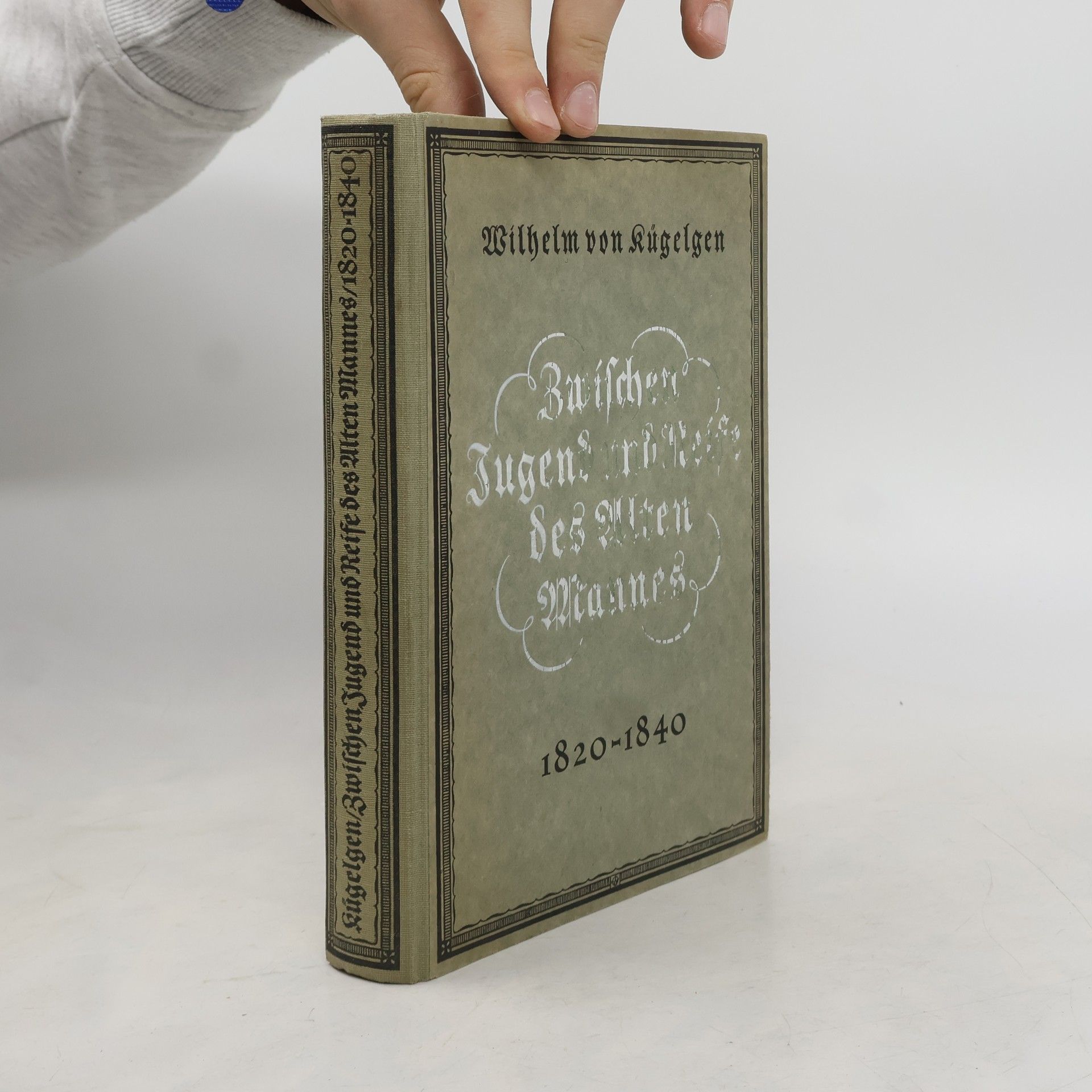 Lebenserinnerungen des alten Mannes 1820-1840