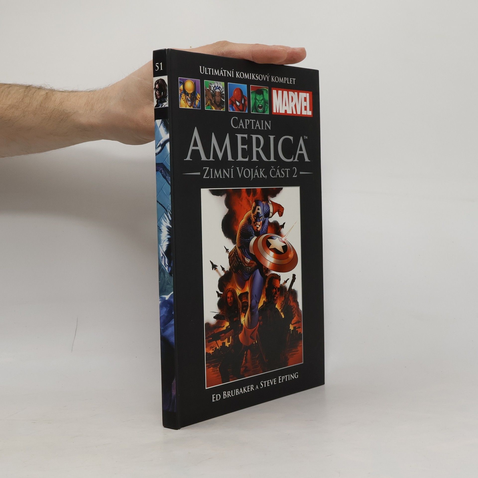 Steve Epting Ultimátní komiksový komplet 51. Captain America. Zimní voják. Část 2